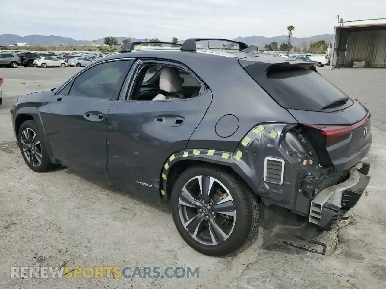 2 Фотография поврежденного автомобиля JTHX9JBH9N2056431 LEXUS UX 250H BA 2022