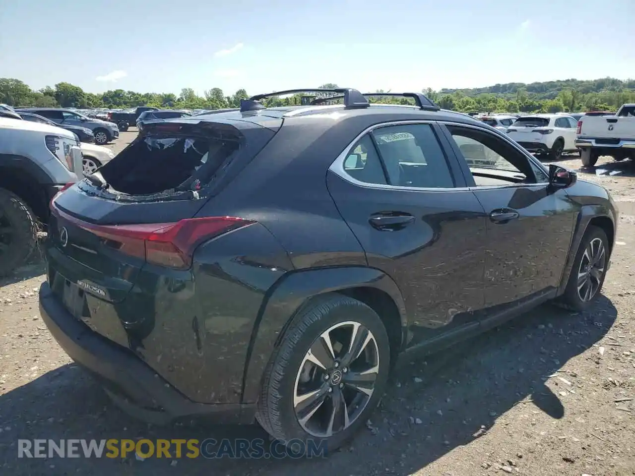 3 Photograph of a damaged car JTHP9JBH4P2070322 LEXUS UX 250H PR 2023