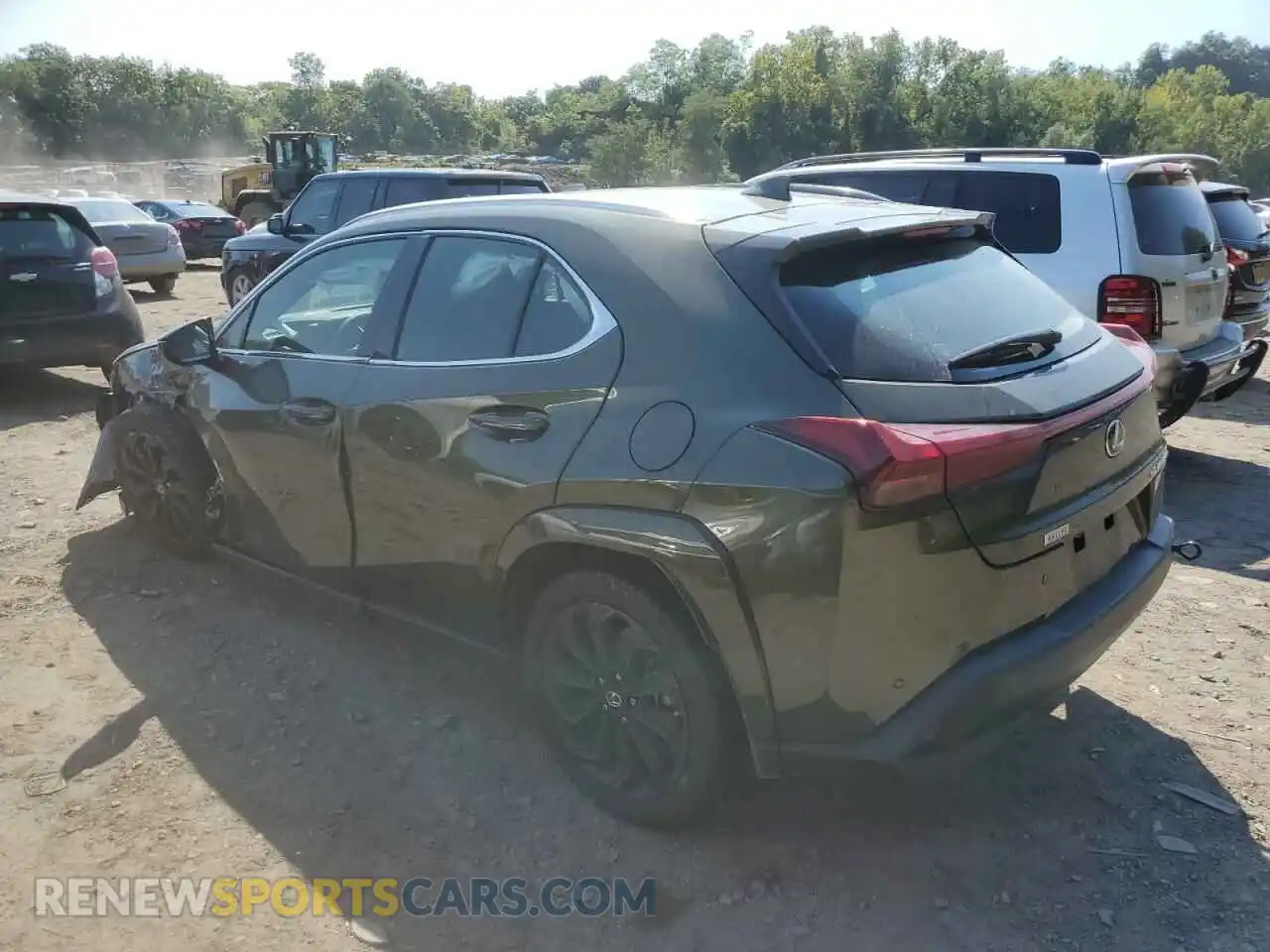 2 Photograph of a damaged car JTHP9JBH6P2065249 LEXUS UX 250H PR 2023