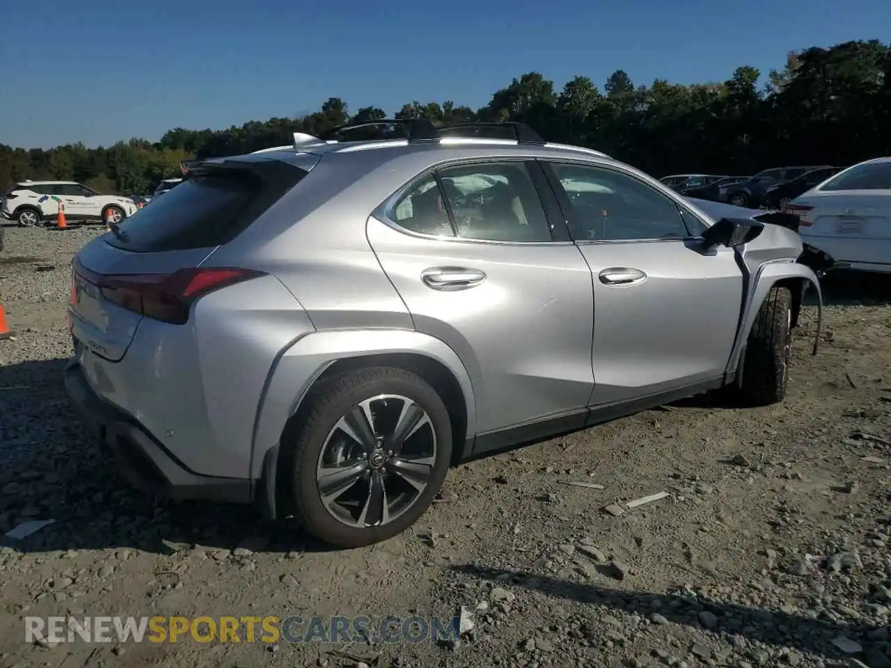 3 Photograph of a damaged car JTHP9JBH6P2068037 LEXUS UX 250H PR 2023
