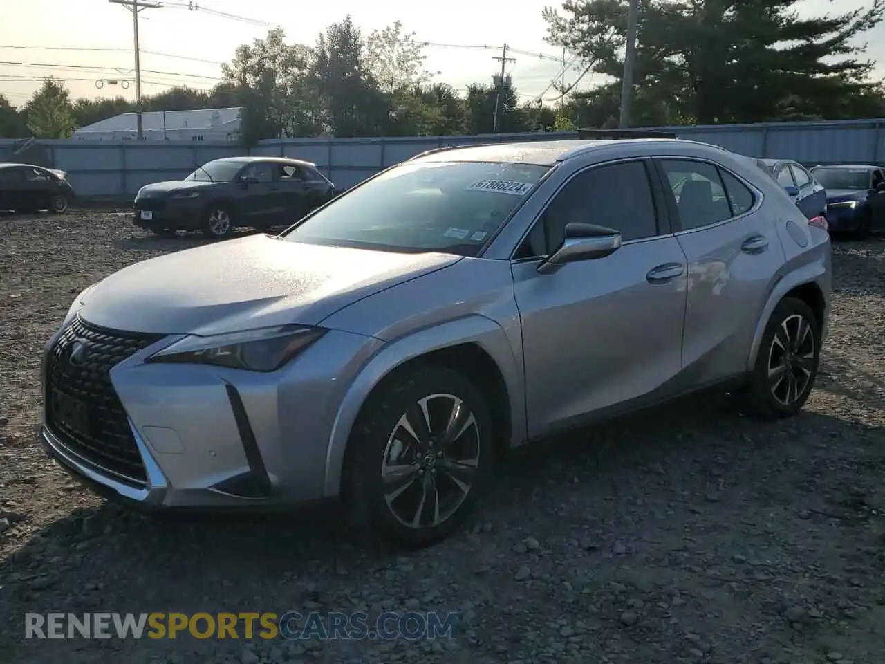 1 Photograph of a damaged car JTHP9JBH3R2074235 LEXUS UX 250H PR 2024