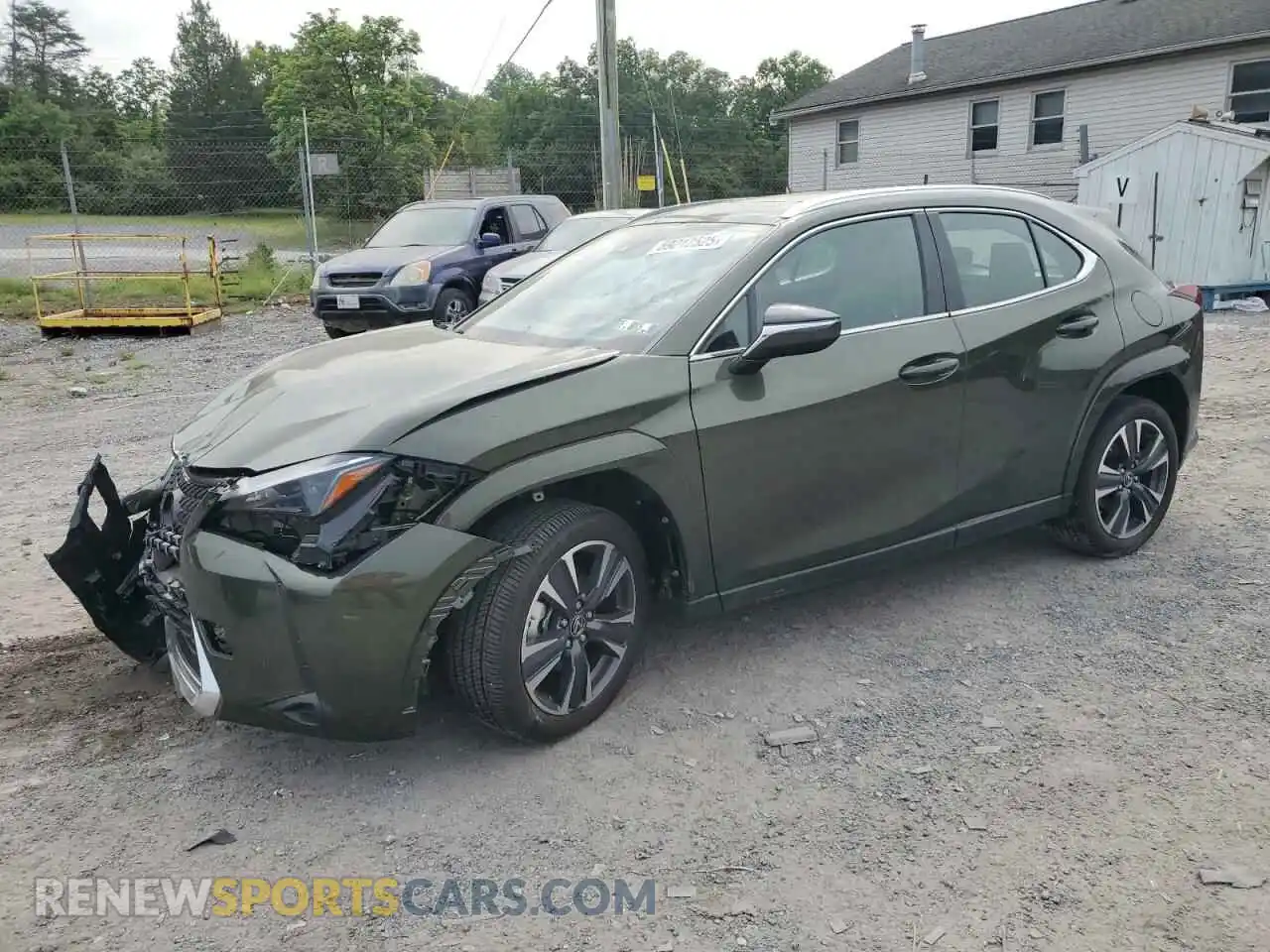 1 Photograph of a damaged car JTHP9JBH7R2078126 LEXUS UX 250H PR 2024
