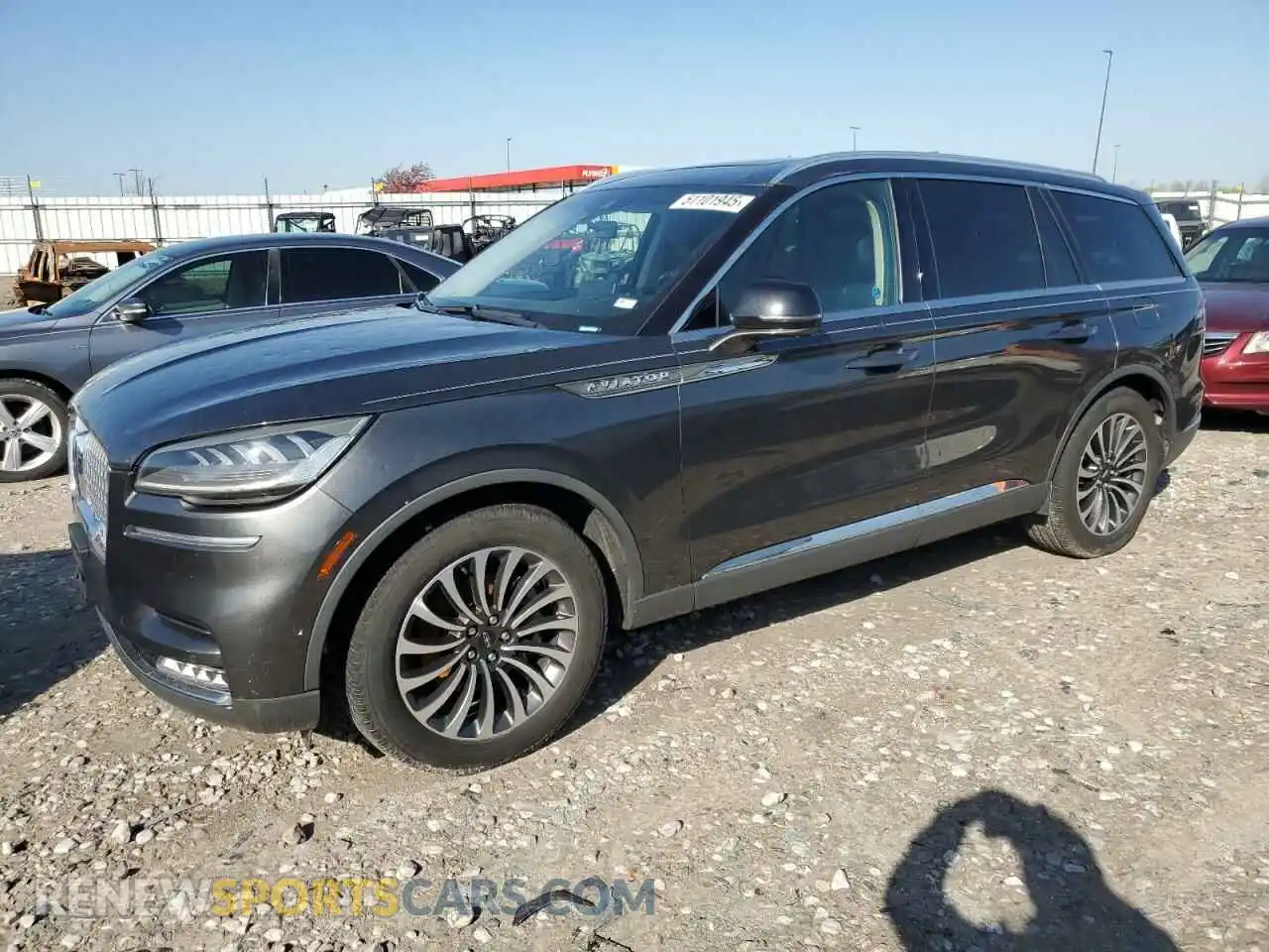 1 Photograph of a damaged car 5LM5J7WC1LGL02236 LINCOLN AVIATOR 2020