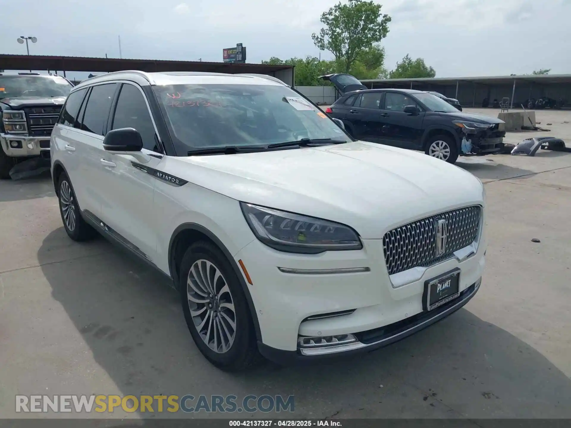 1 Photograph of a damaged car 5LM5J7WC1LGL28593 LINCOLN AVIATOR 2020