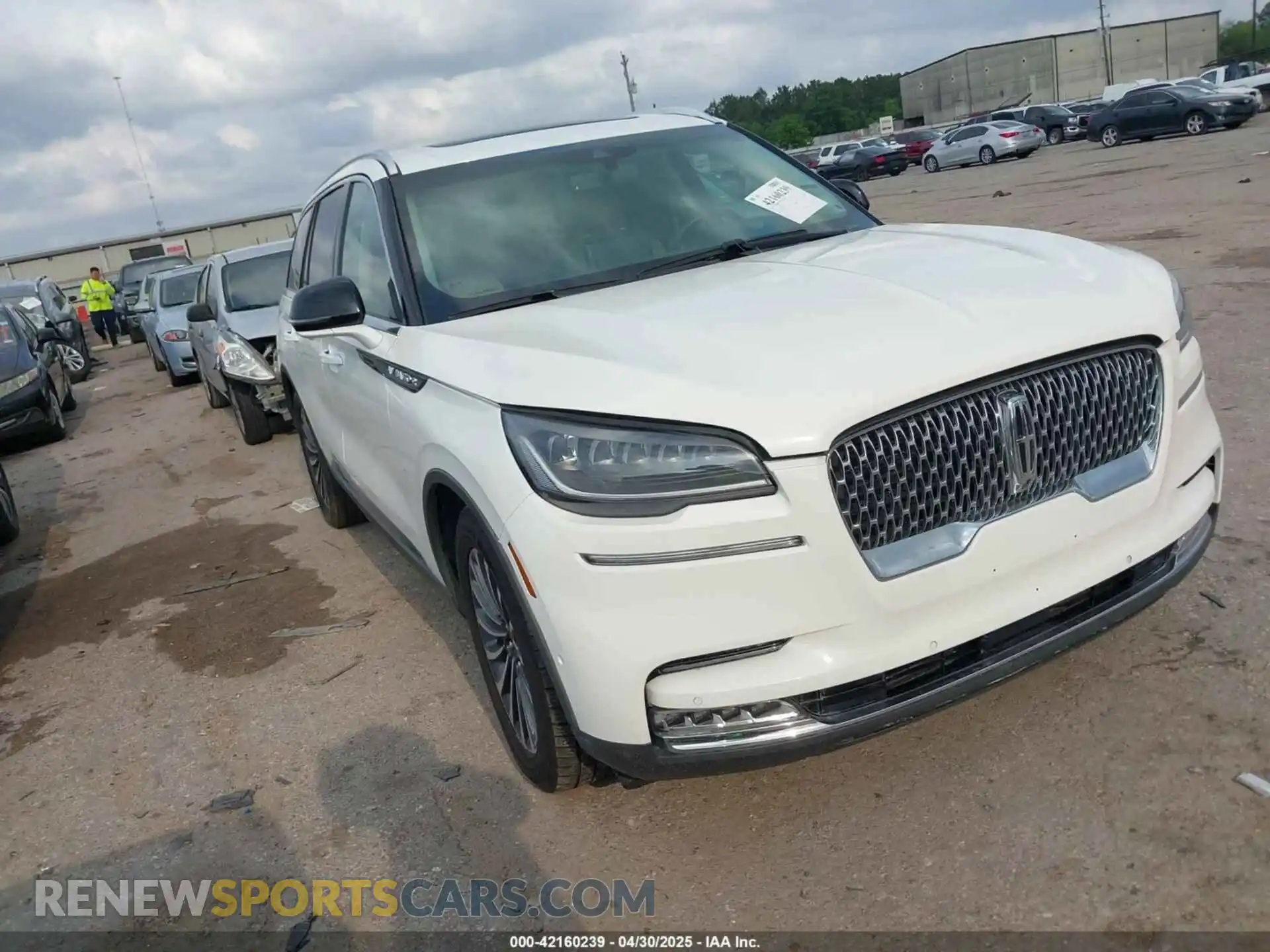 1 Photograph of a damaged car 5LM5J7WC8LGL36710 LINCOLN AVIATOR 2020