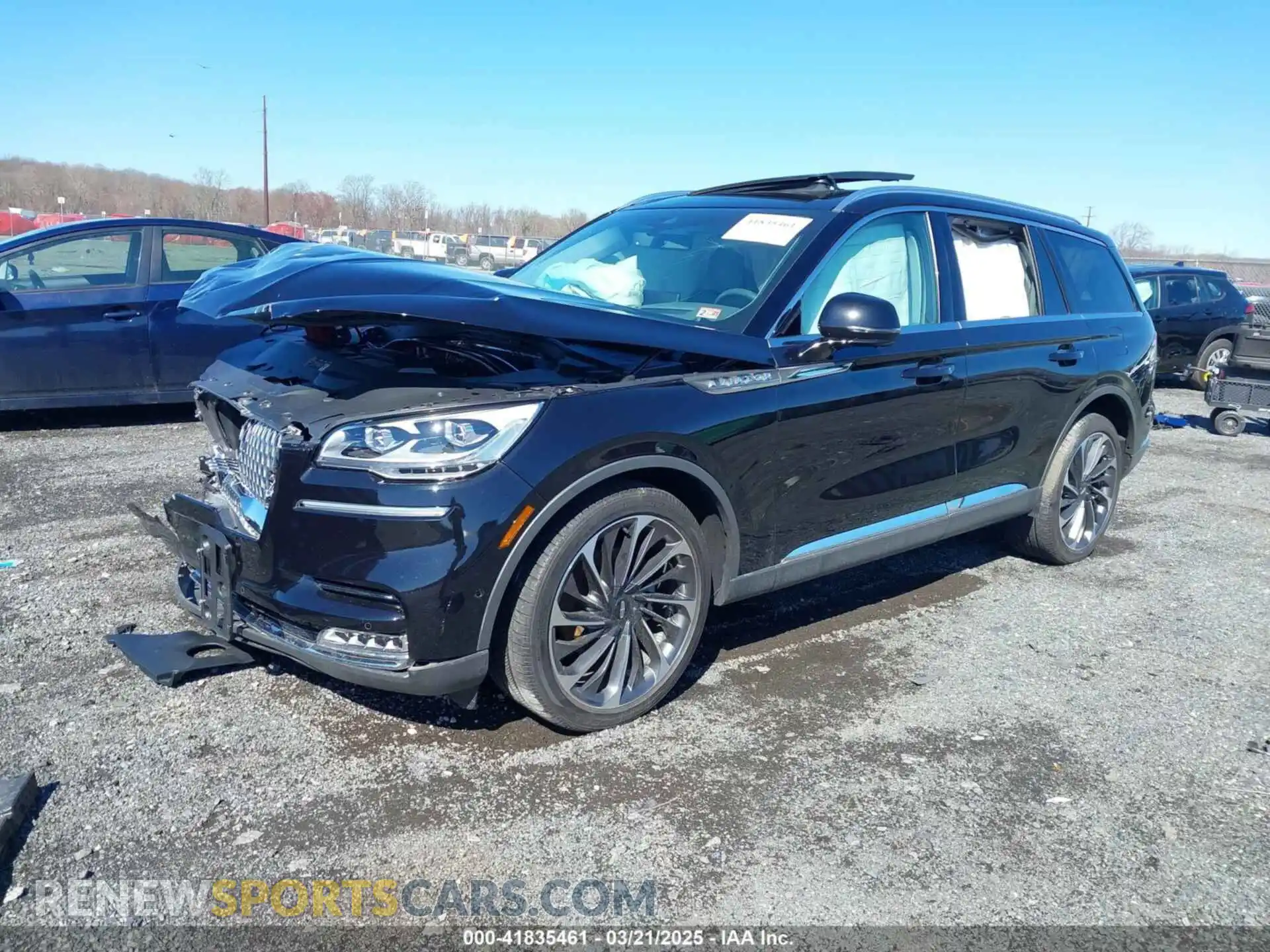 2 Photograph of a damaged car 5LM5J7XC0LGL22461 LINCOLN AVIATOR 2020