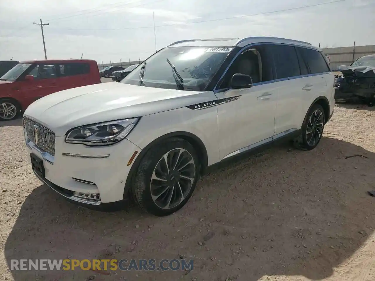 1 Photograph of a damaged car 5LM5J7XC1LGL00985 LINCOLN AVIATOR 2020