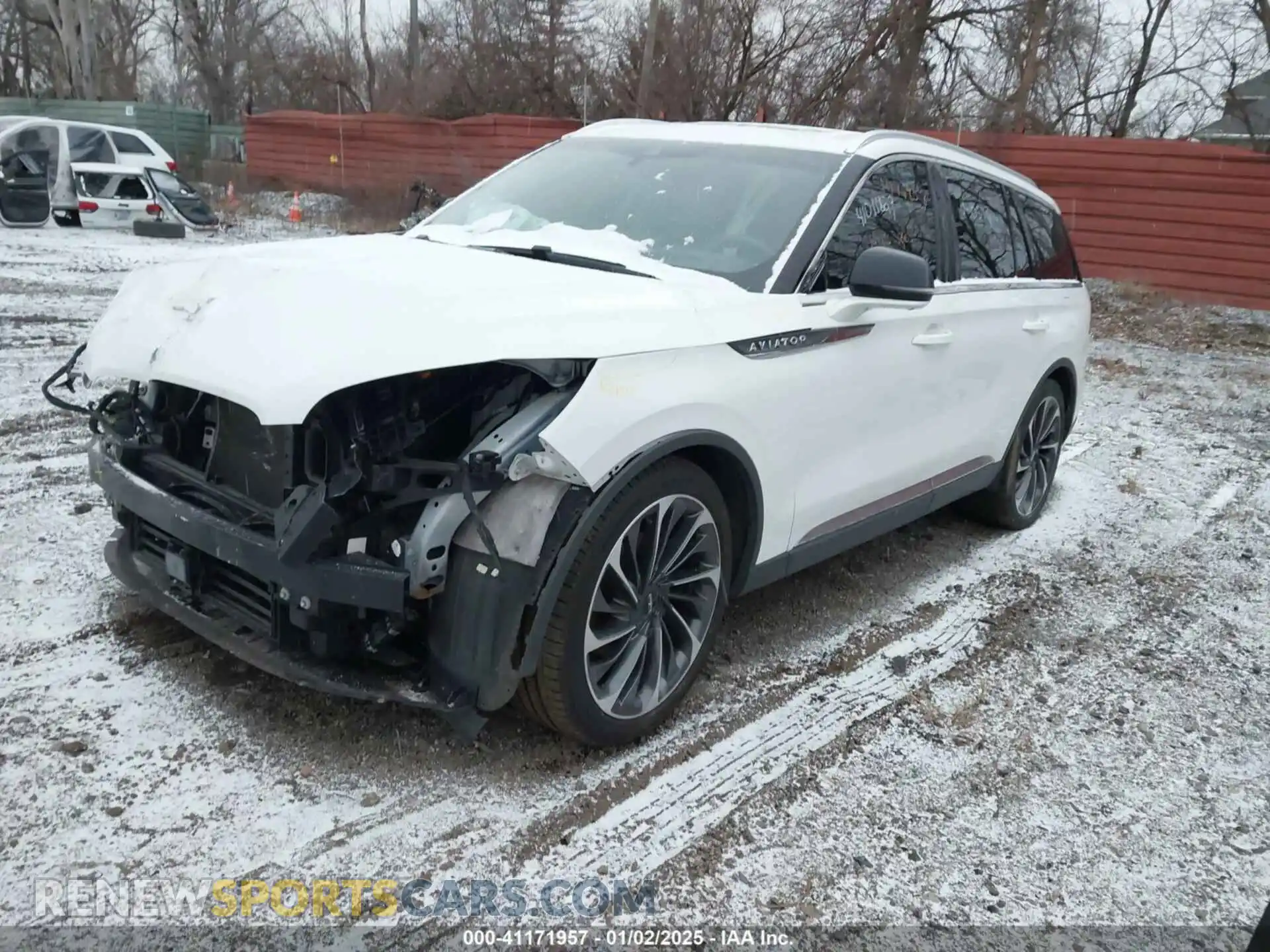 2 Photograph of a damaged car 5LM5J7XC2LGL00574 LINCOLN AVIATOR 2020