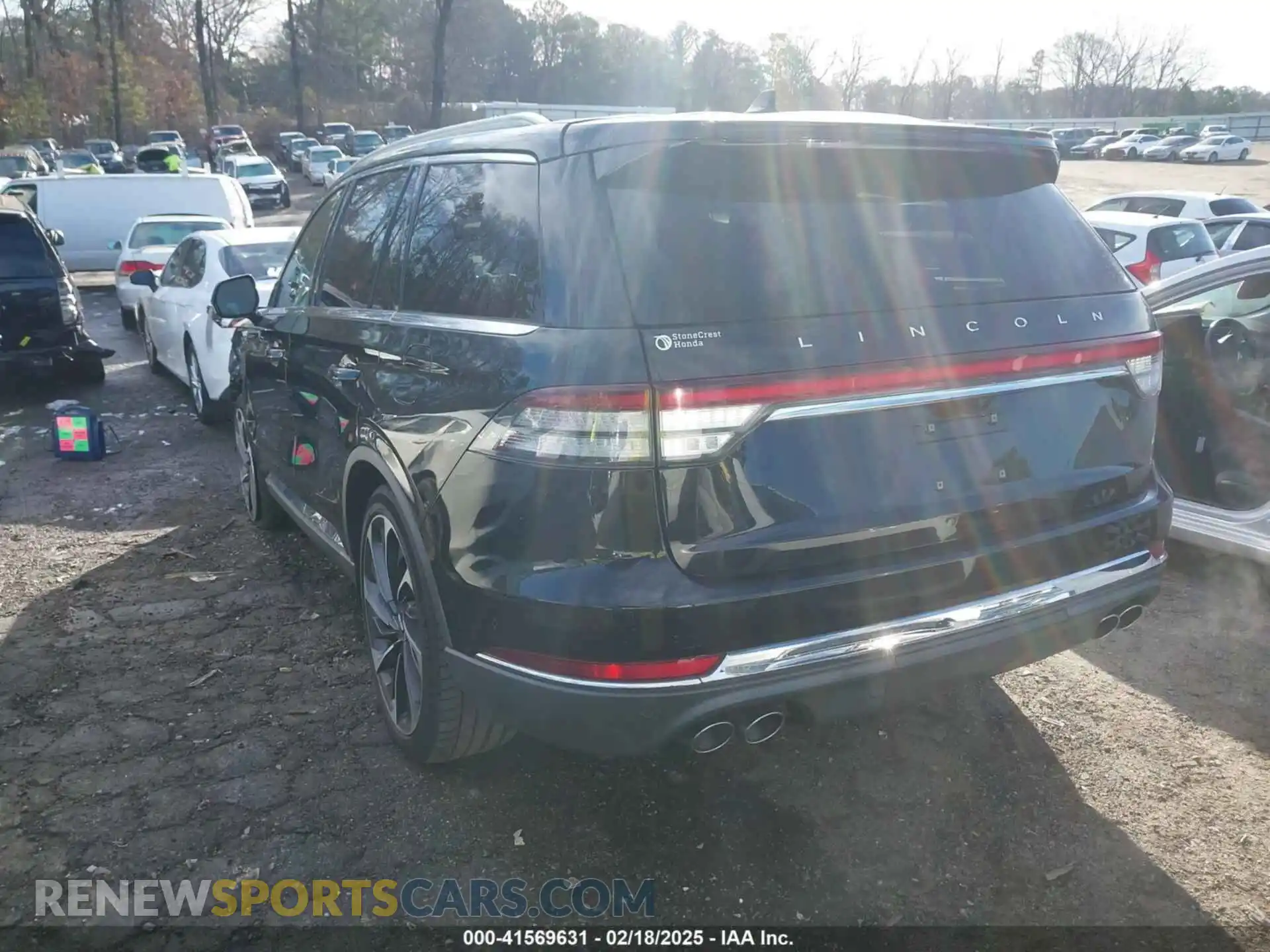 3 Фотография поврежденного автомобиля 5LM5J7XC2LGL01269 LINCOLN AVIATOR 2020