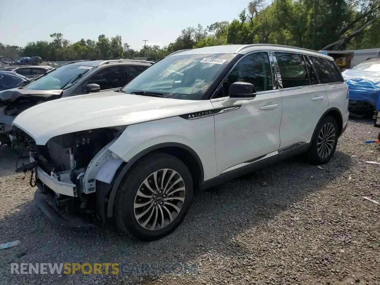 1 Photograph of a damaged car 5LM5J7XC2LGL16550 LINCOLN AVIATOR 2020