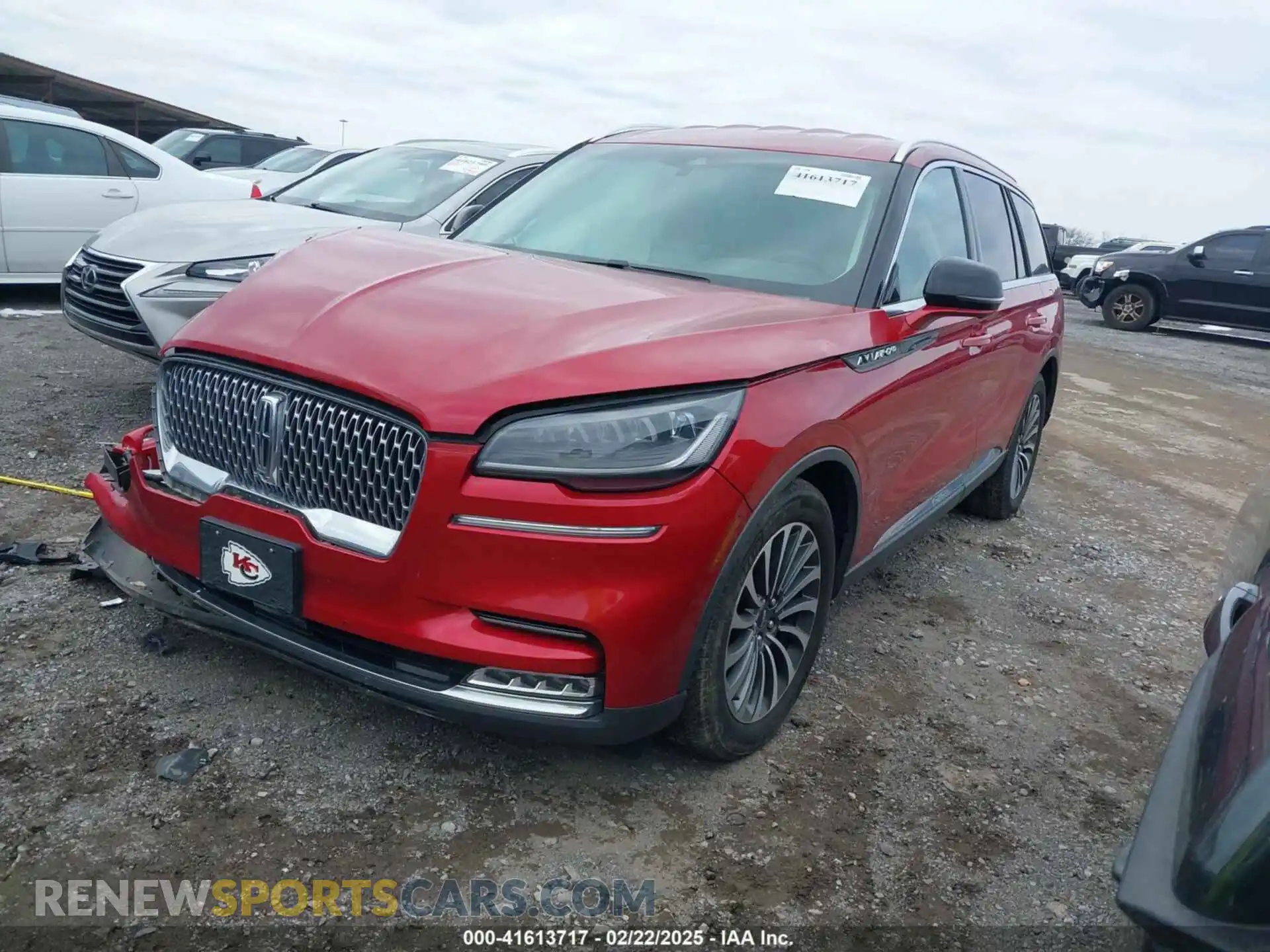 2 Photograph of a damaged car 5LM5J7XC3LGL16427 LINCOLN AVIATOR 2020