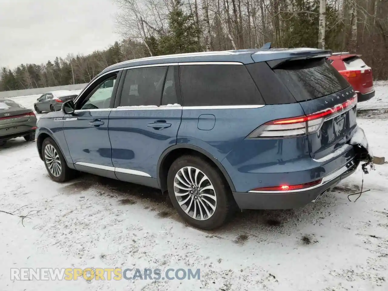 2 Photograph of a damaged car 5LM5J7XC3LGL21174 LINCOLN AVIATOR 2020