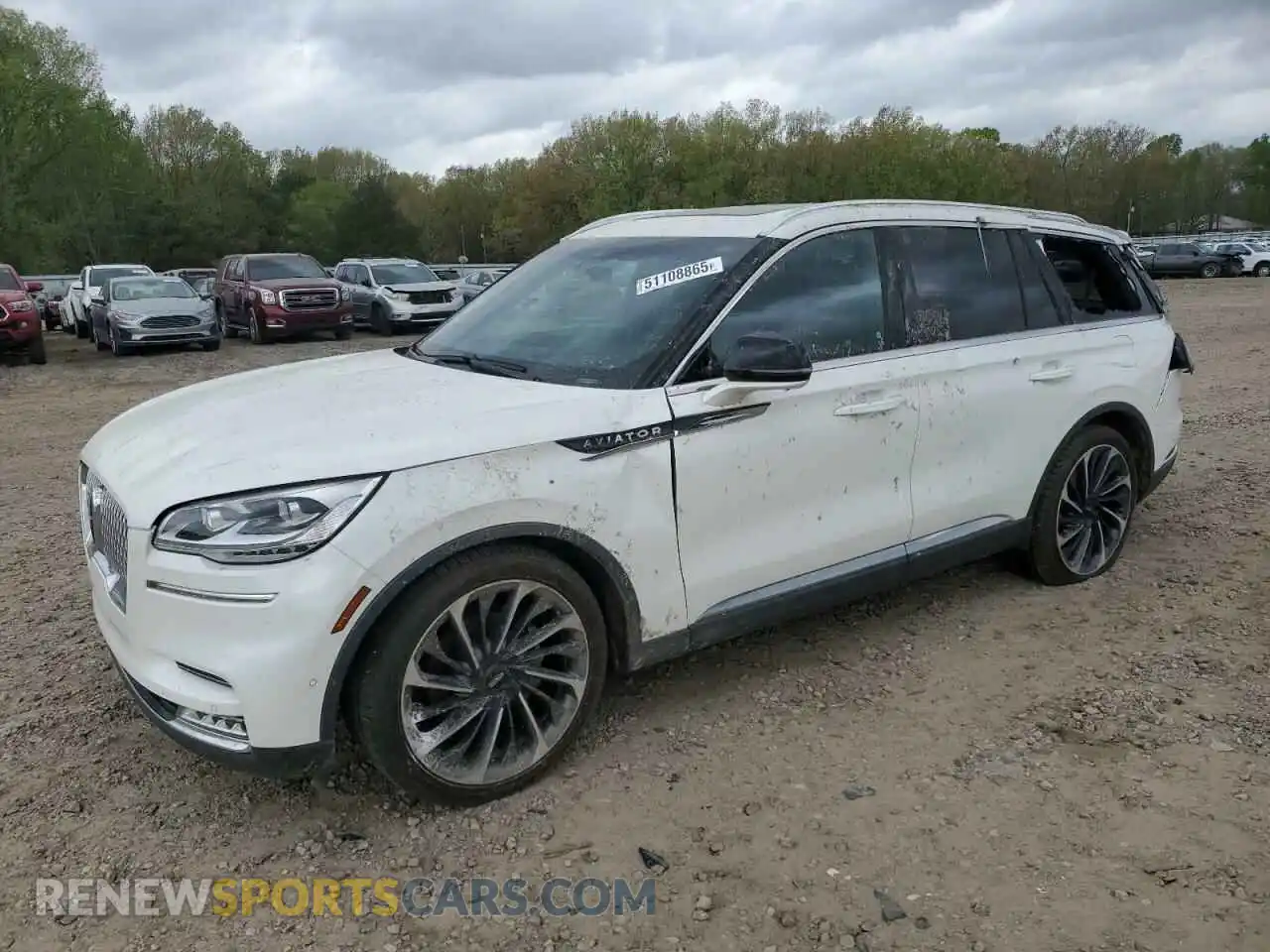1 Photograph of a damaged car 5LM5J7XC6LGL06877 LINCOLN AVIATOR 2020