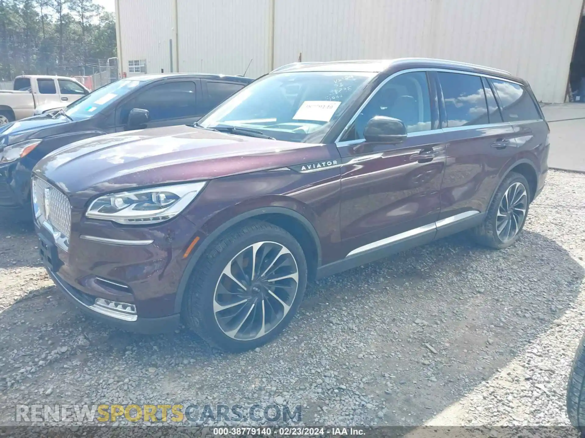 2 Photograph of a damaged car 5LM5J7XC6LGL14316 LINCOLN AVIATOR 2020
