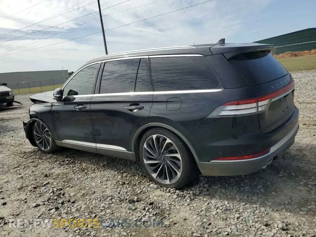 2 Photograph of a damaged car 5LM5J7XC8LGL26385 LINCOLN AVIATOR 2020