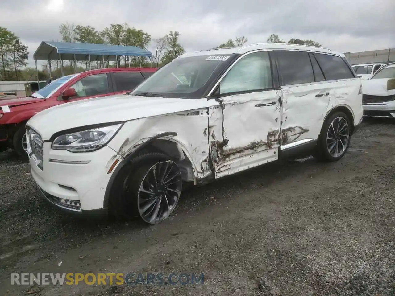 1 Photograph of a damaged car 5LM5J7XC9LGL26489 LINCOLN AVIATOR 2020