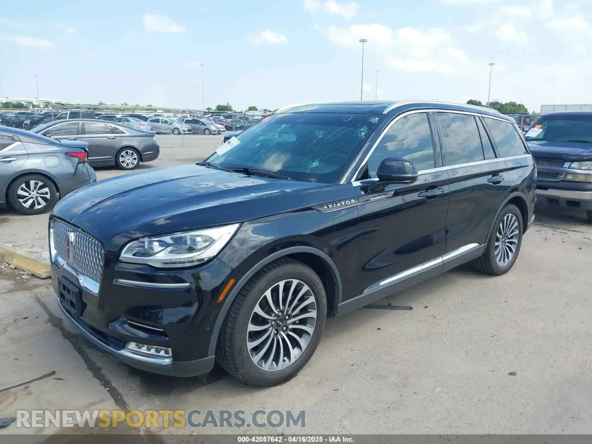 2 Photograph of a damaged car 5LM5J7XC9LGL28467 LINCOLN AVIATOR 2020