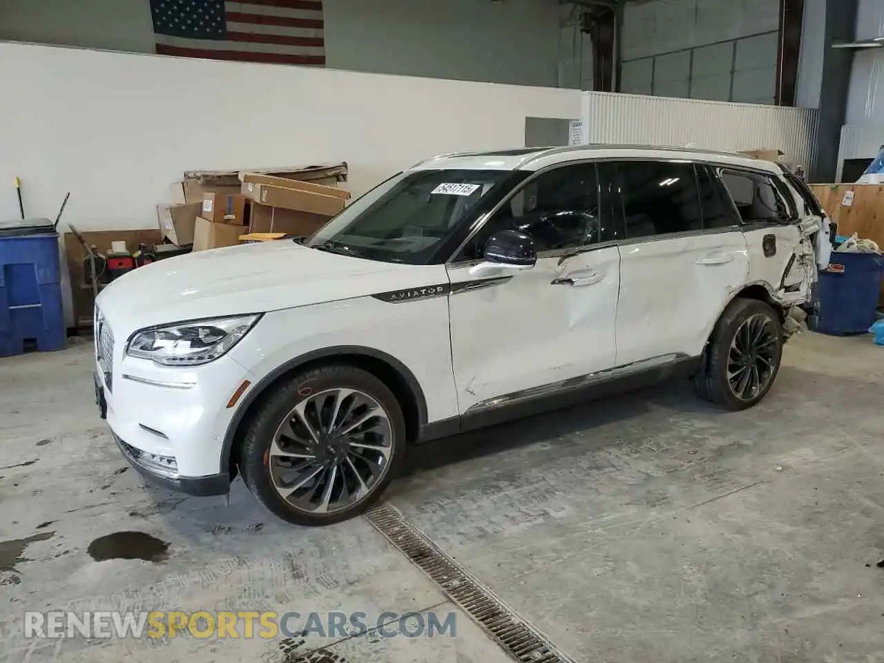 1 Photograph of a damaged car 5LM5J7XCXLGL02153 LINCOLN AVIATOR 2020