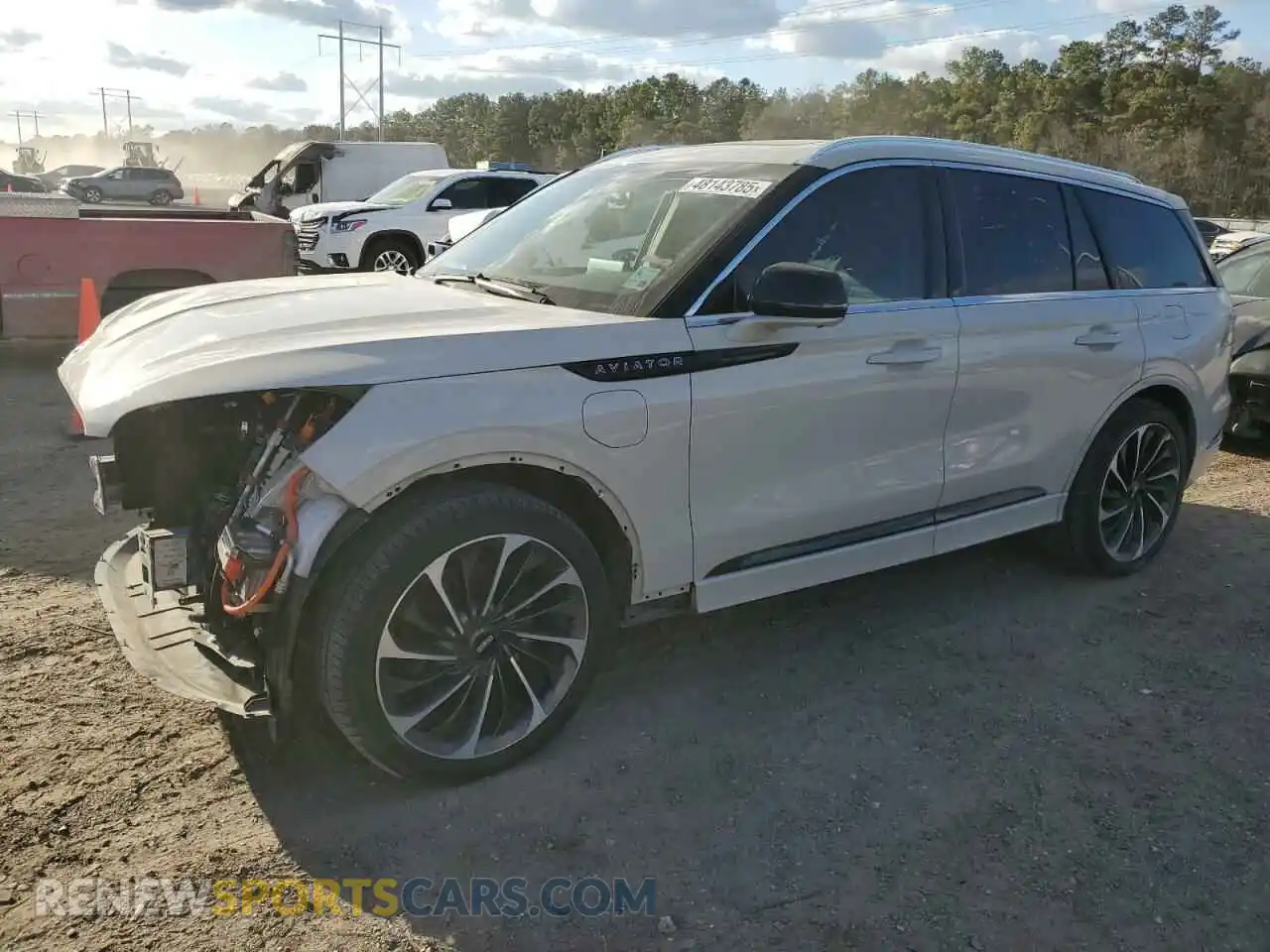 1 Photograph of a damaged car 5LMYJ8XY8LGL33769 LINCOLN AVIATOR 2020