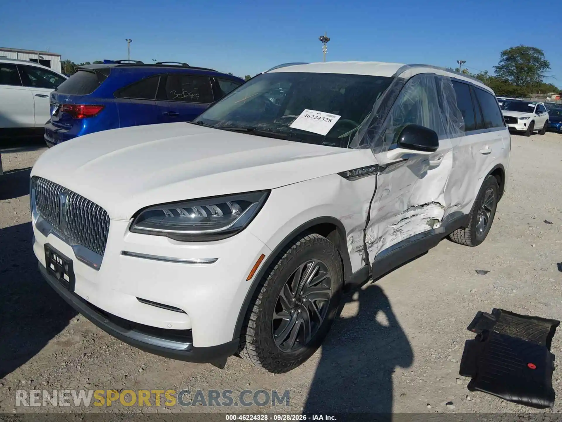 2 Photograph of a damaged car 5LM5J6XC9MGL13513 LINCOLN AVIATOR 2021