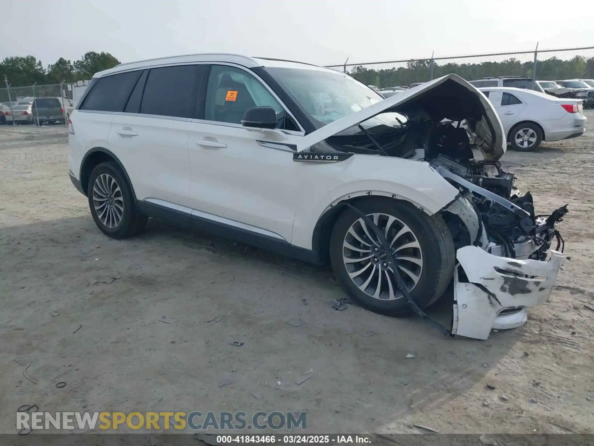 1 Фотография поврежденного автомобиля 5LM5J7WC1MGL09155 LINCOLN AVIATOR 2021