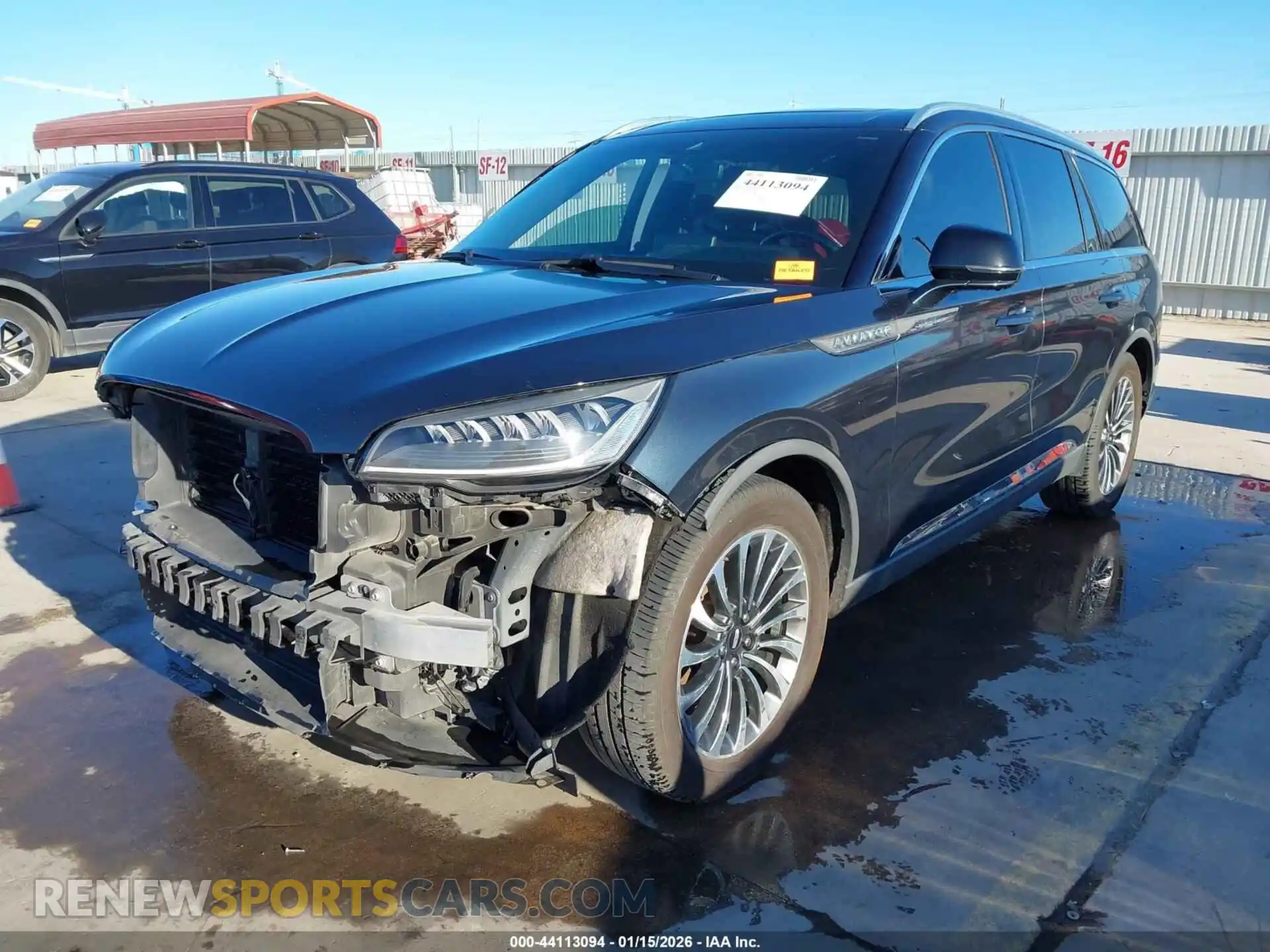 2 Photograph of a damaged car 5LM5J7WC2MGL02604 LINCOLN AVIATOR 2021
