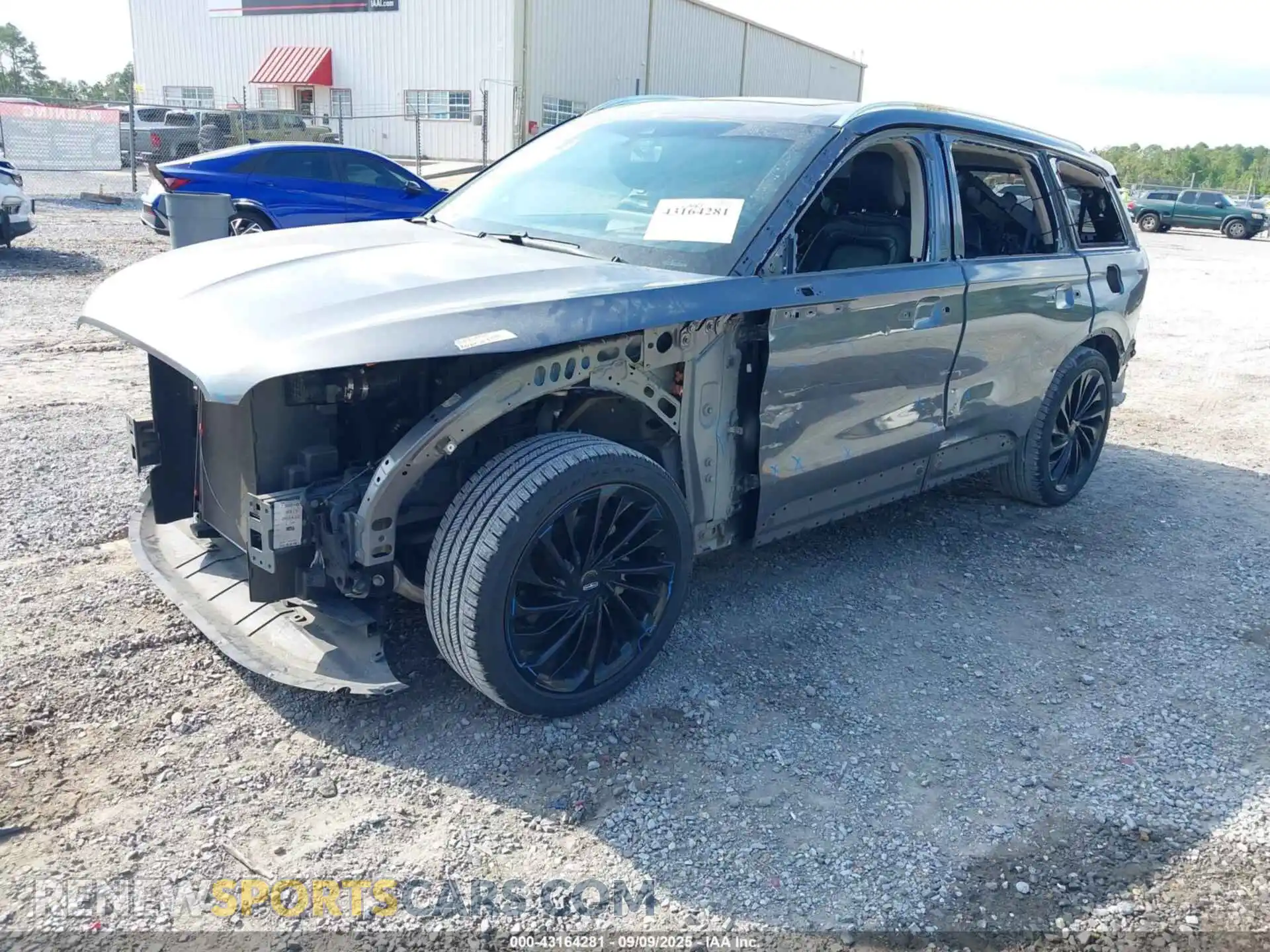 2 Photograph of a damaged car 5LM5J7WC3MGL05611 LINCOLN AVIATOR 2021