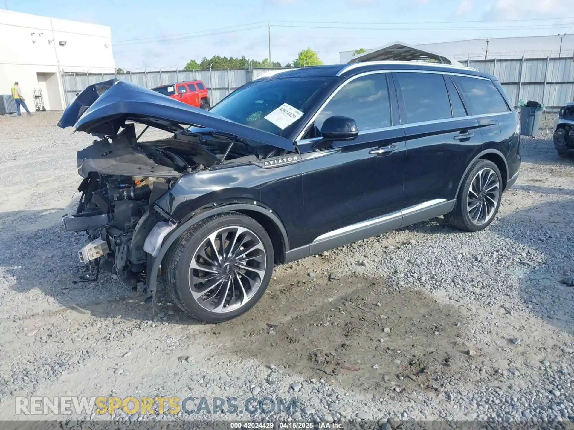 2 Photograph of a damaged car 5LM5J7WC6MGL08244 LINCOLN AVIATOR 2021