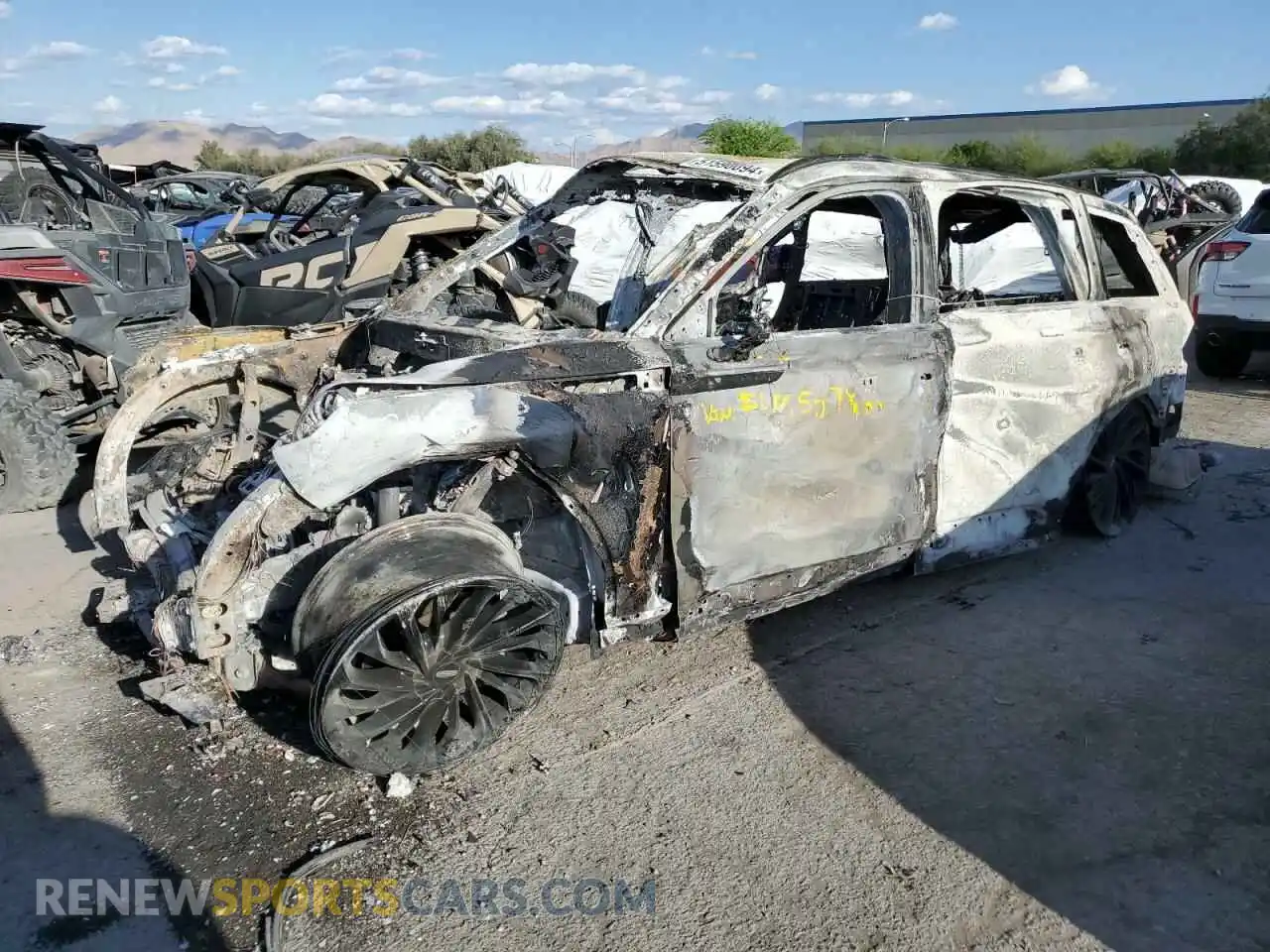 1 Photograph of a damaged car 5LM5J7XC1MGL07470 LINCOLN AVIATOR 2021