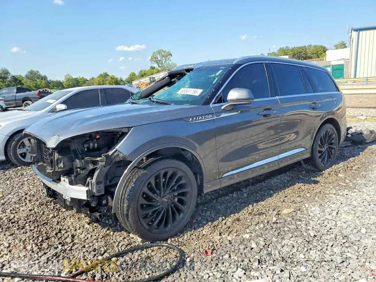 1 Фотография поврежденного автомобиля 5LM5J7XC1MGL18291 LINCOLN AVIATOR 2021