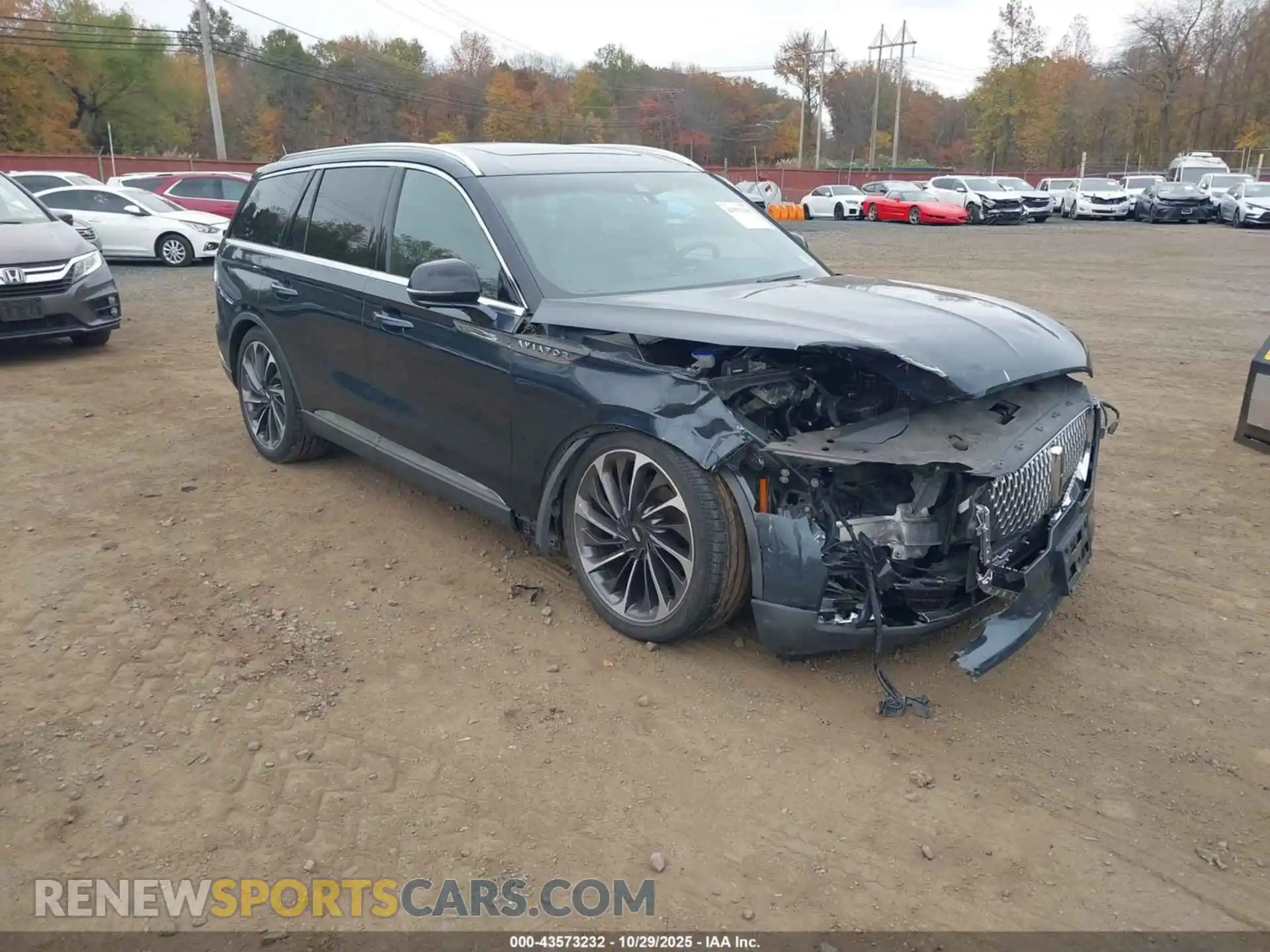 1 Photograph of a damaged car 5LM5J7XC2MGL02049 LINCOLN AVIATOR 2021