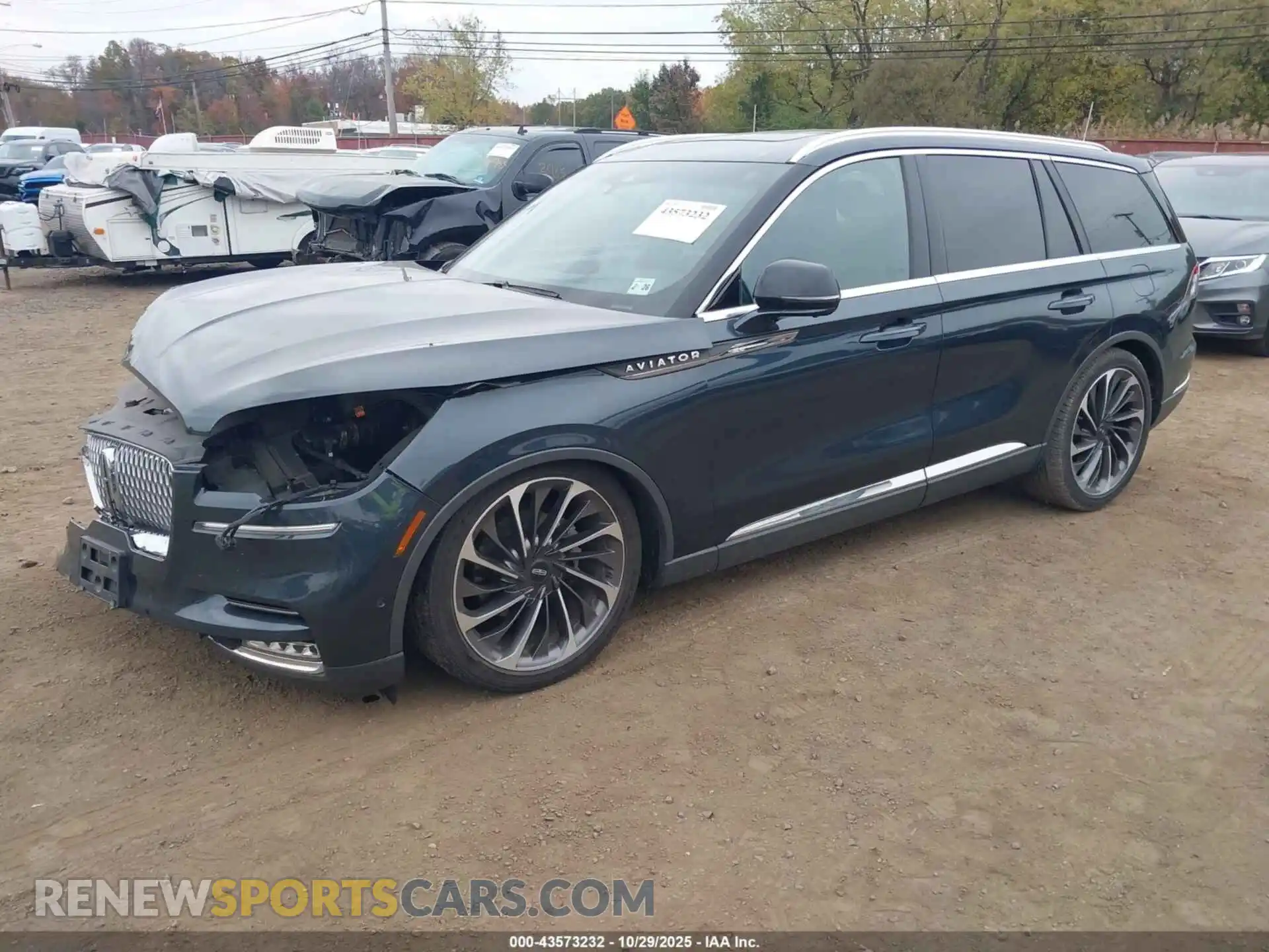 2 Photograph of a damaged car 5LM5J7XC2MGL02049 LINCOLN AVIATOR 2021