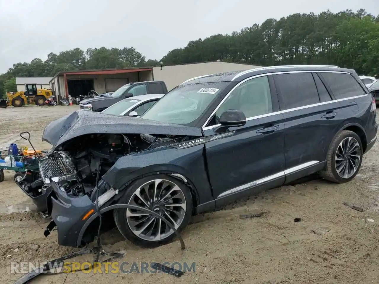1 Photograph of a damaged car 5LM5J7XC5MGL17046 LINCOLN AVIATOR 2021