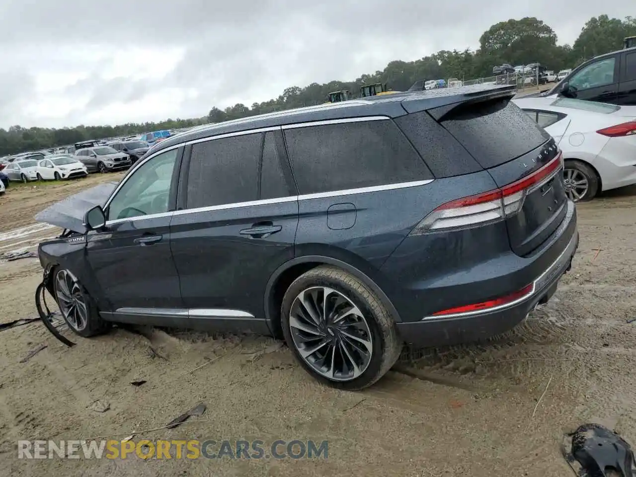 2 Photograph of a damaged car 5LM5J7XC5MGL17046 LINCOLN AVIATOR 2021