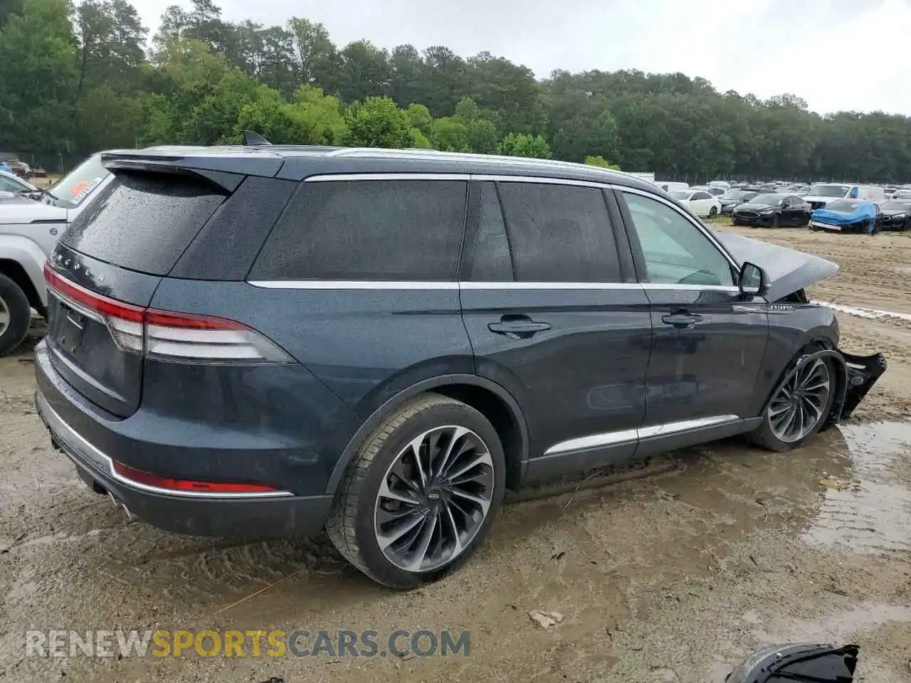 3 Photograph of a damaged car 5LM5J7XC5MGL17046 LINCOLN AVIATOR 2021