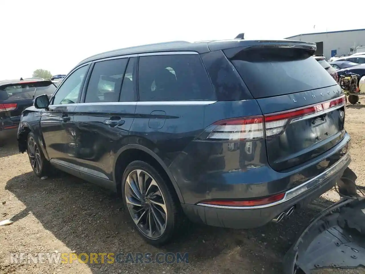 2 Photograph of a damaged car 5LM5J7XC7MGL07084 LINCOLN AVIATOR 2021