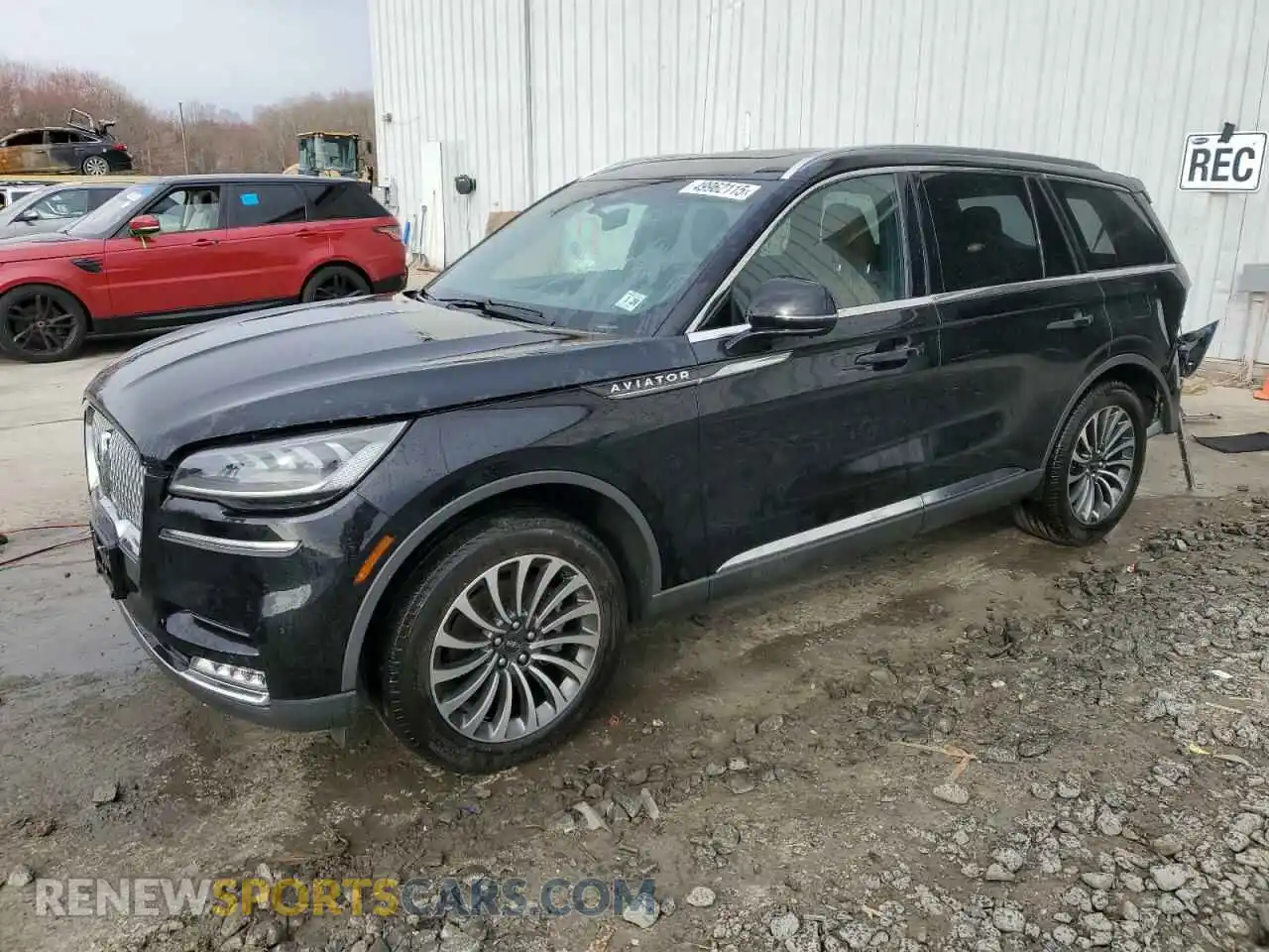 1 Photograph of a damaged car 5LM5J7XC8MGL03156 LINCOLN AVIATOR 2021