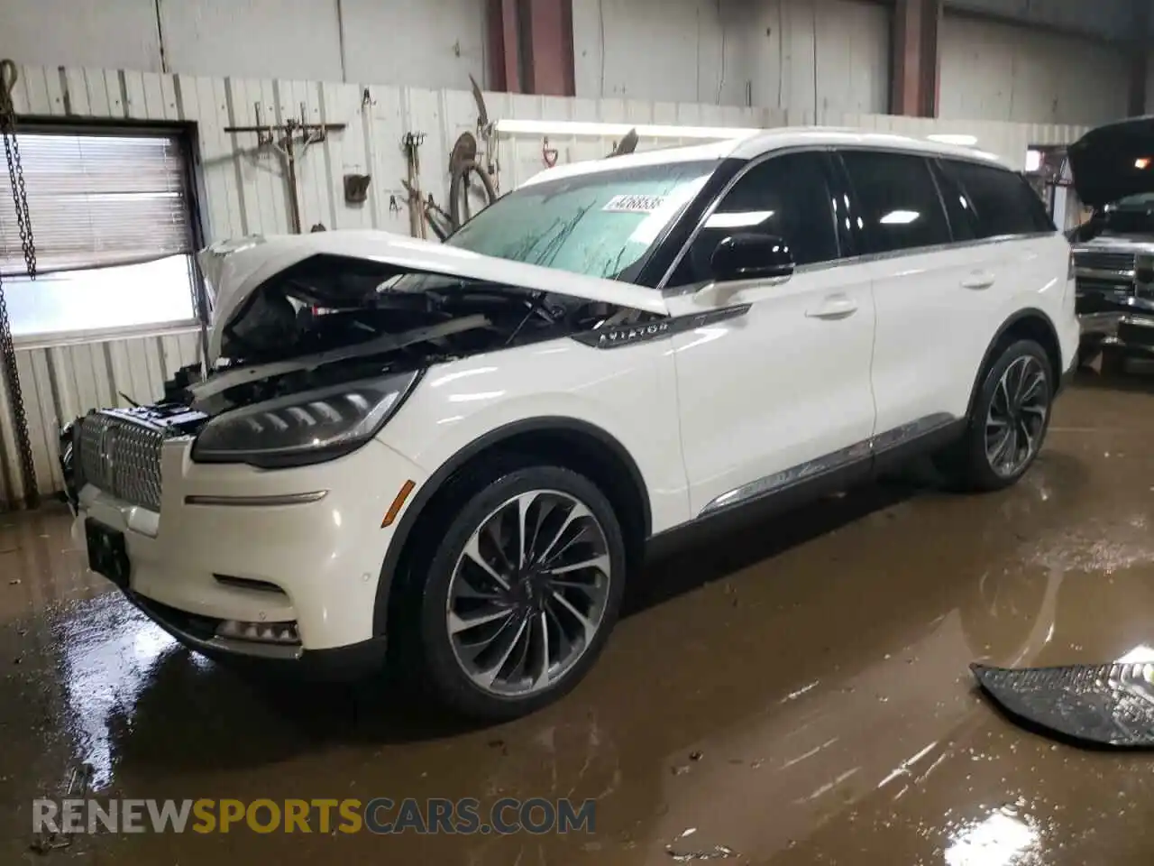 1 Photograph of a damaged car 5LM5J7XC9MGL00539 LINCOLN AVIATOR 2021
