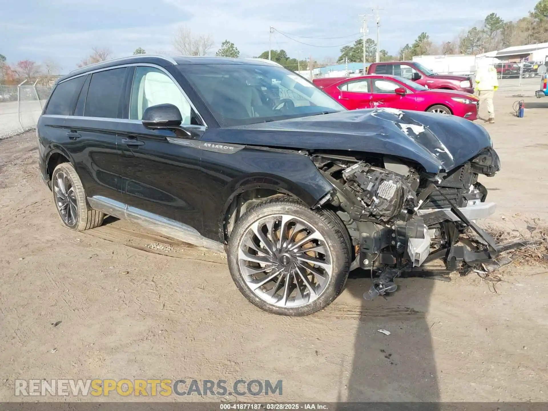 1 Photograph of a damaged car 5LM5J7XC9MGL03571 LINCOLN AVIATOR 2021