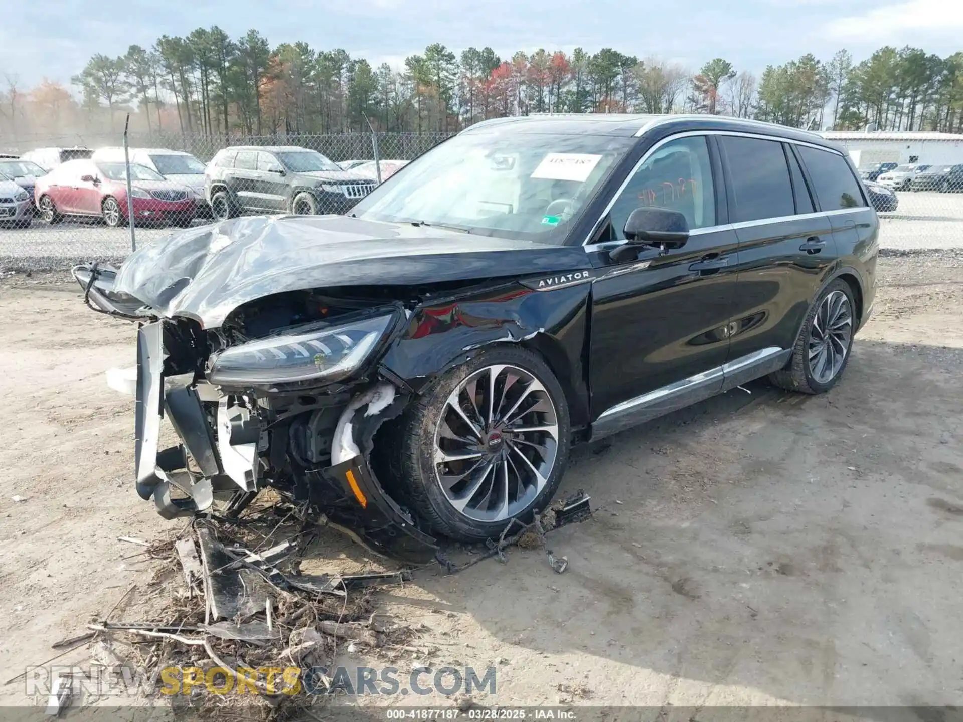 2 Photograph of a damaged car 5LM5J7XC9MGL03571 LINCOLN AVIATOR 2021