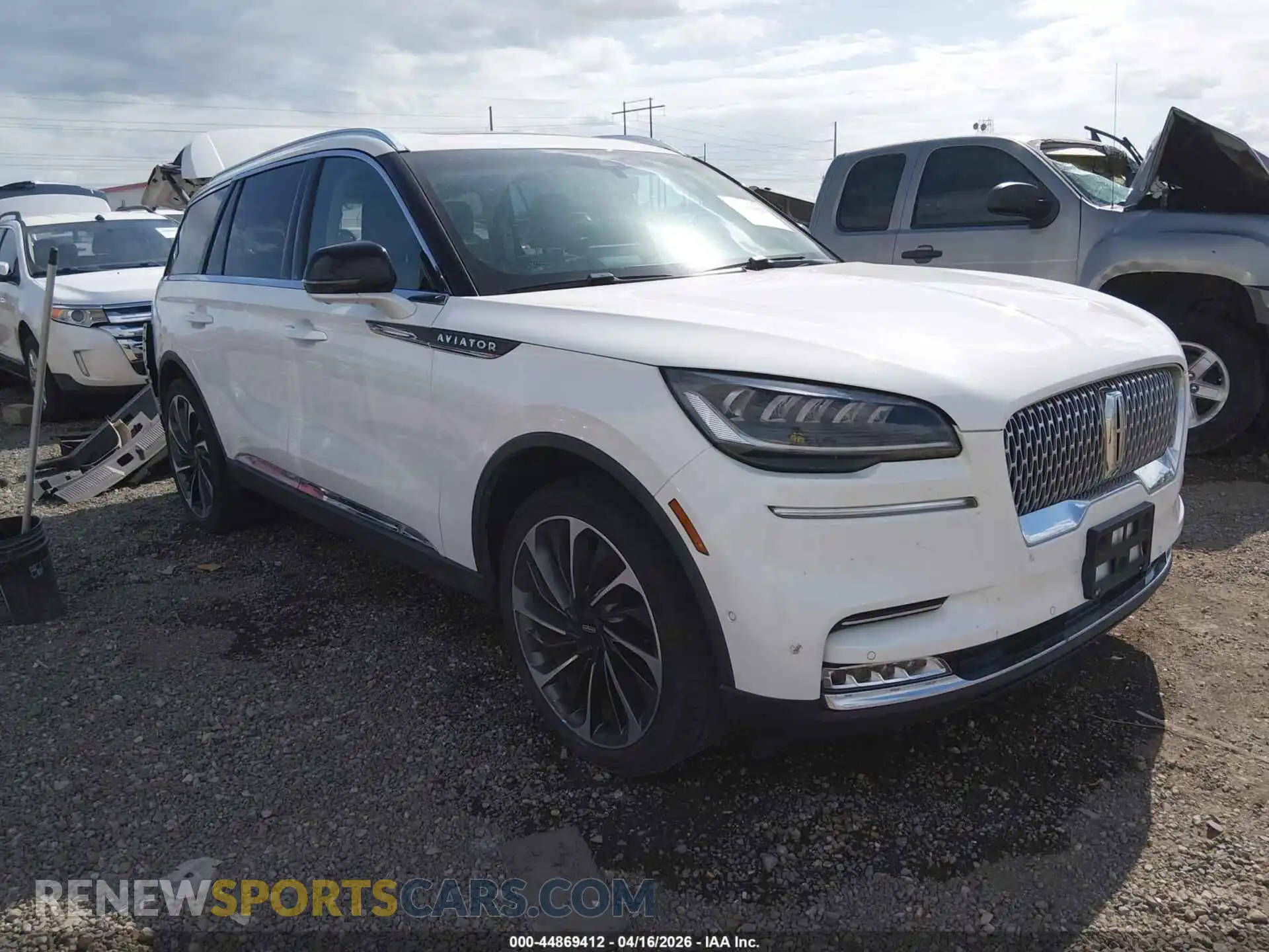1 Photograph of a damaged car 5LM5J7XC9MGL11508 LINCOLN AVIATOR 2021