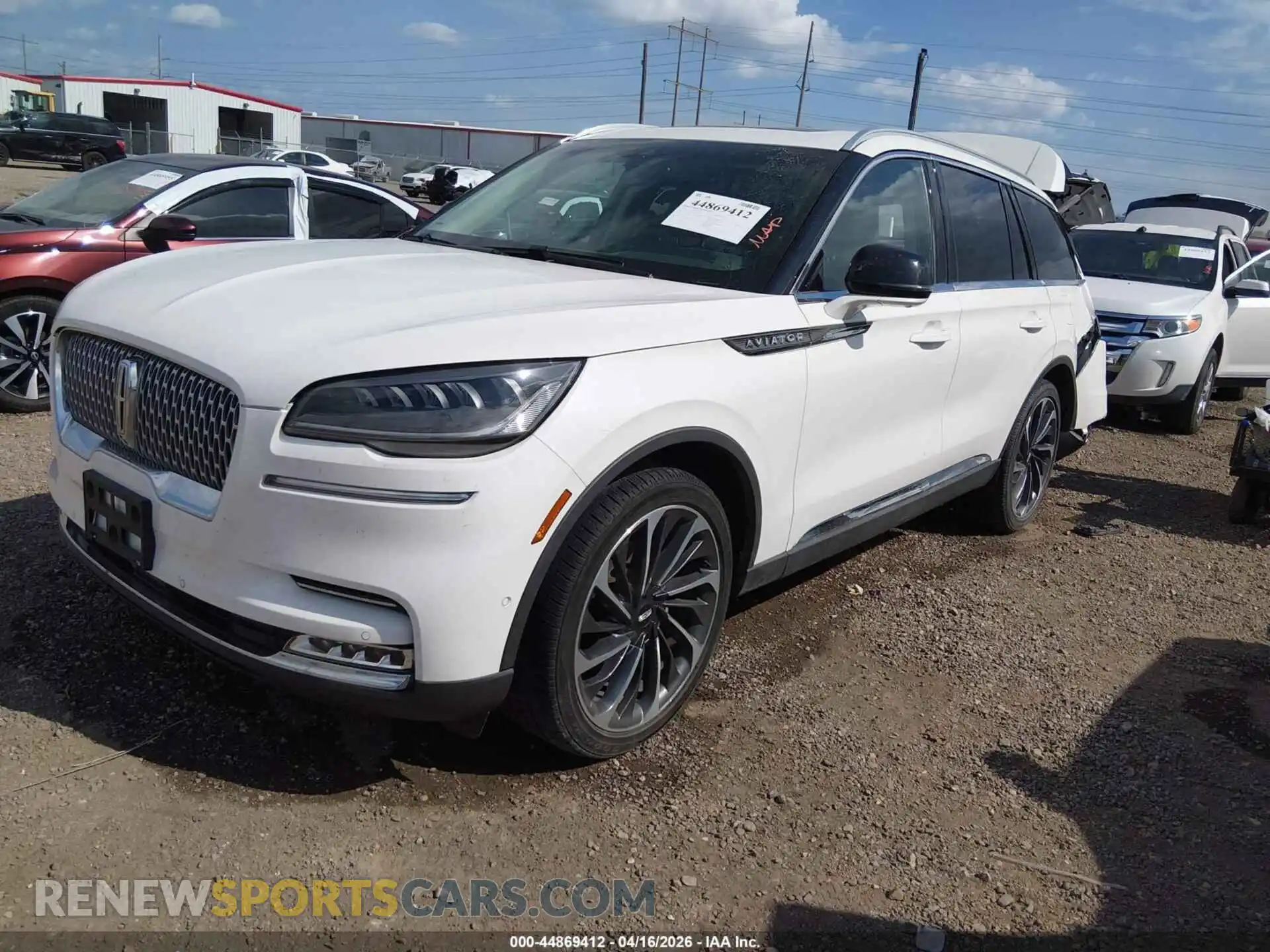 2 Photograph of a damaged car 5LM5J7XC9MGL11508 LINCOLN AVIATOR 2021