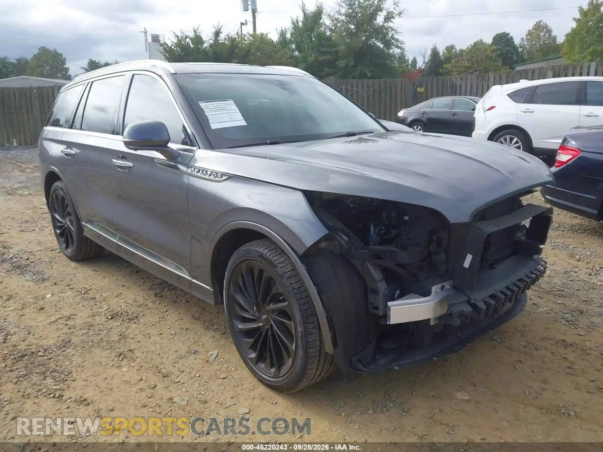 1 Photograph of a damaged car 5LM5J7XC9MGL14540 LINCOLN AVIATOR 2021