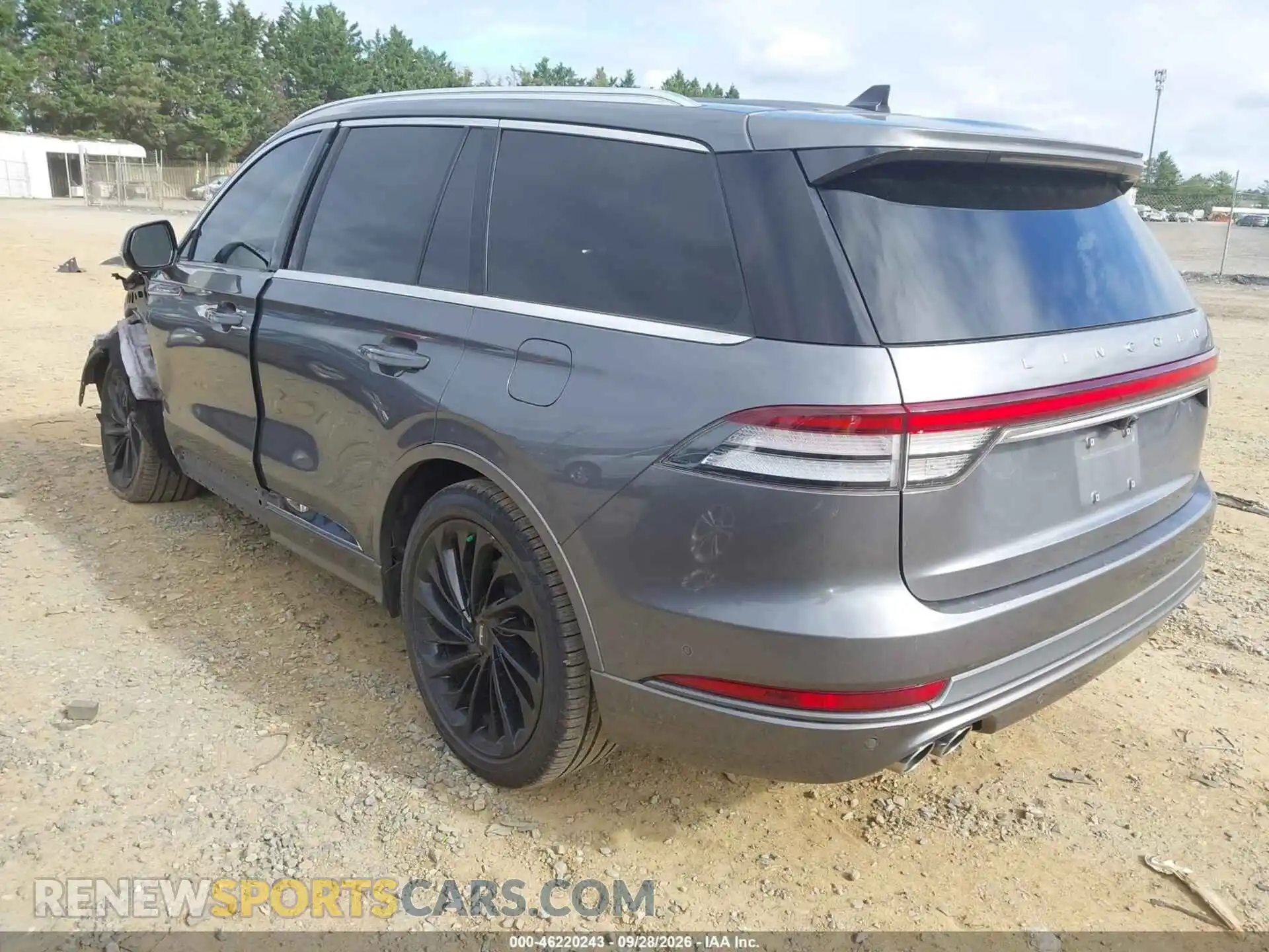3 Photograph of a damaged car 5LM5J7XC9MGL14540 LINCOLN AVIATOR 2021