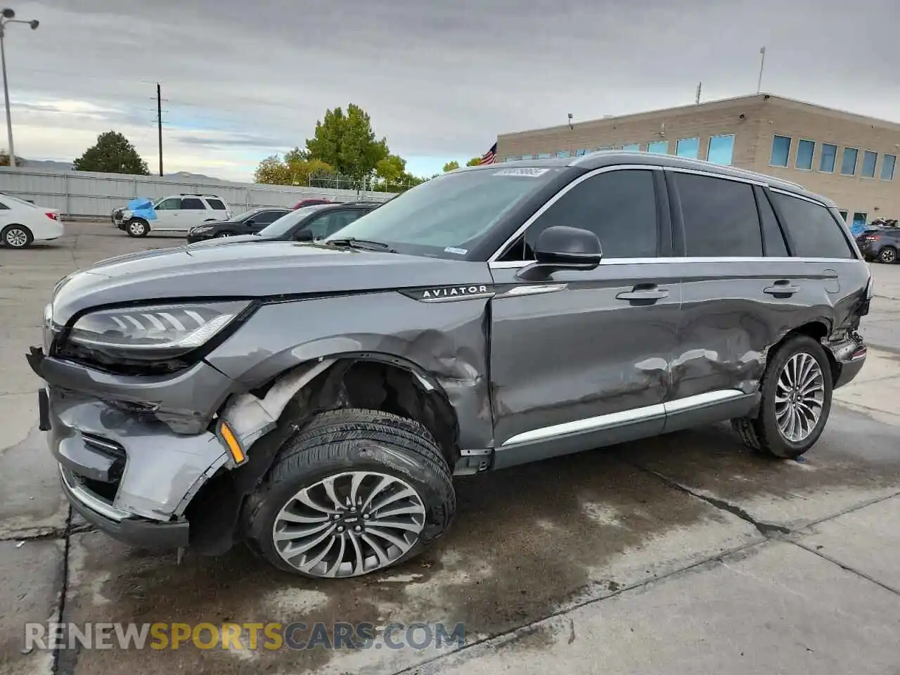 1 Photograph of a damaged car 5LM5J7XCXMGL17687 LINCOLN AVIATOR 2021