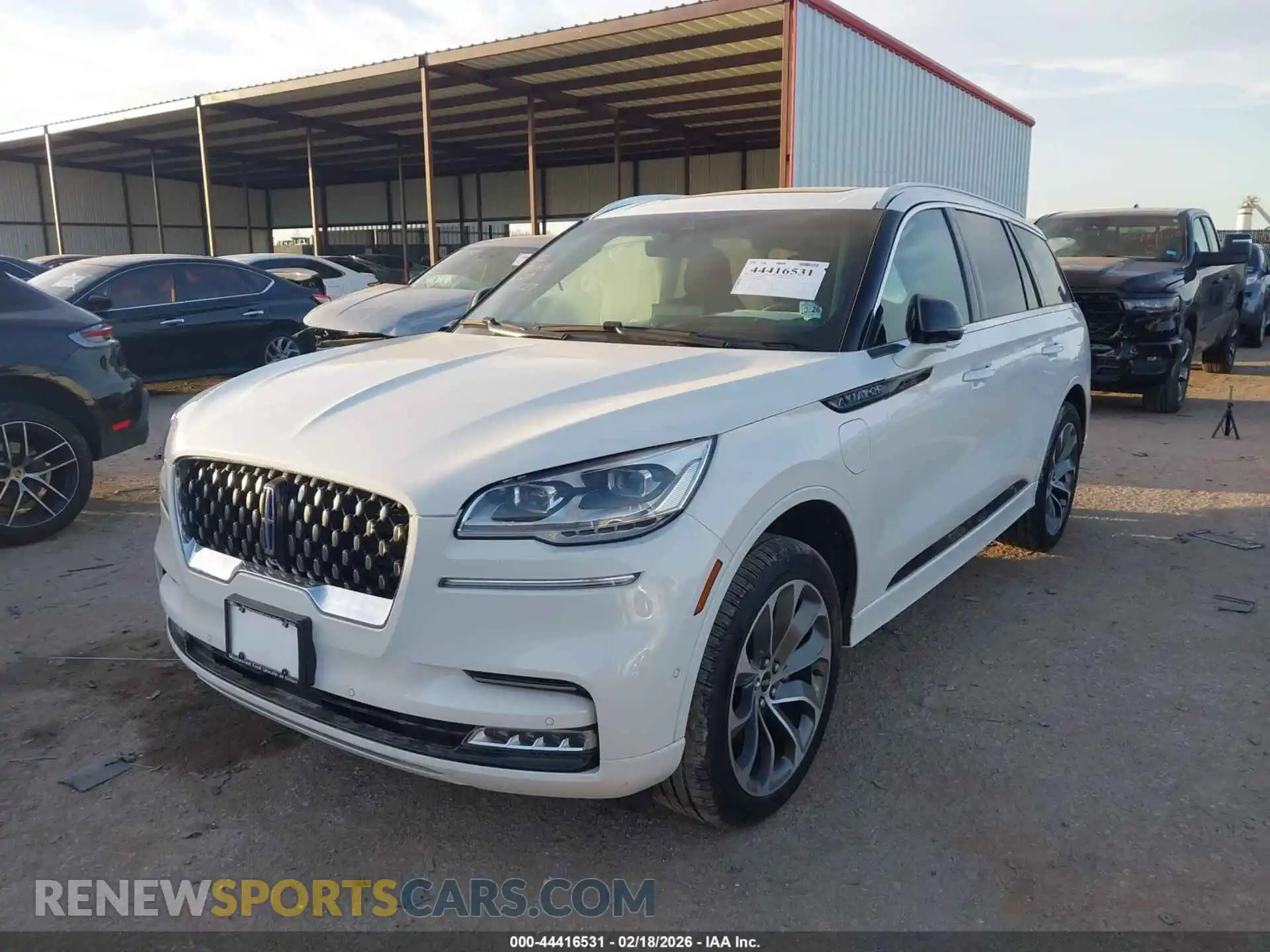 2 Photograph of a damaged car 5LMYJ8XY1MNL00027 LINCOLN AVIATOR 2021