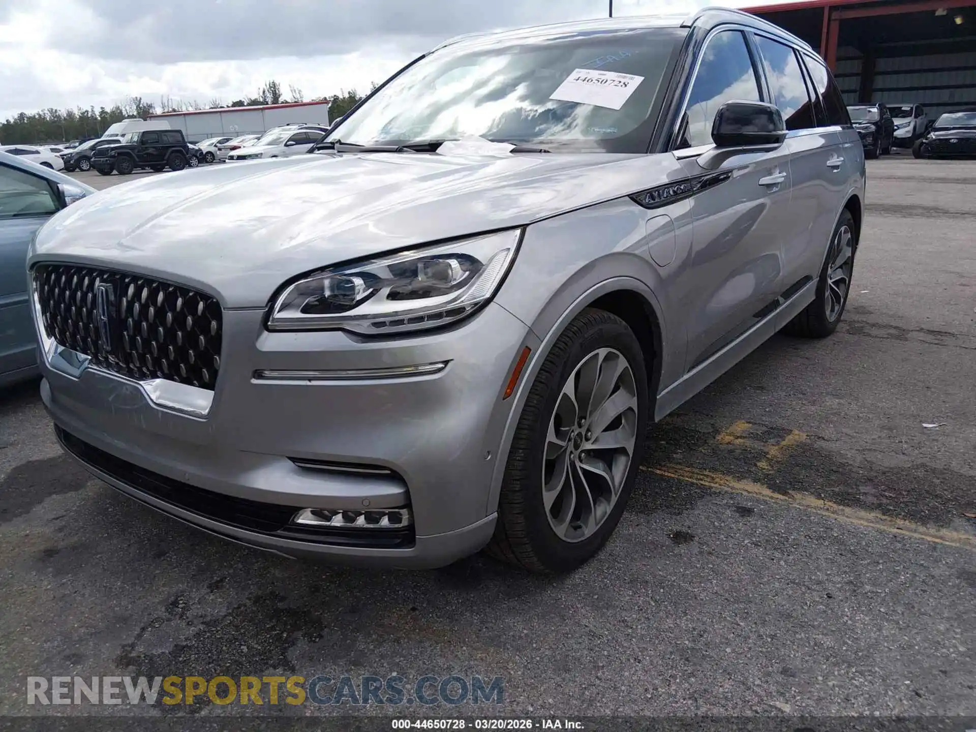 2 Photograph of a damaged car 5LMYJ8XY3MNL01826 LINCOLN AVIATOR 2021