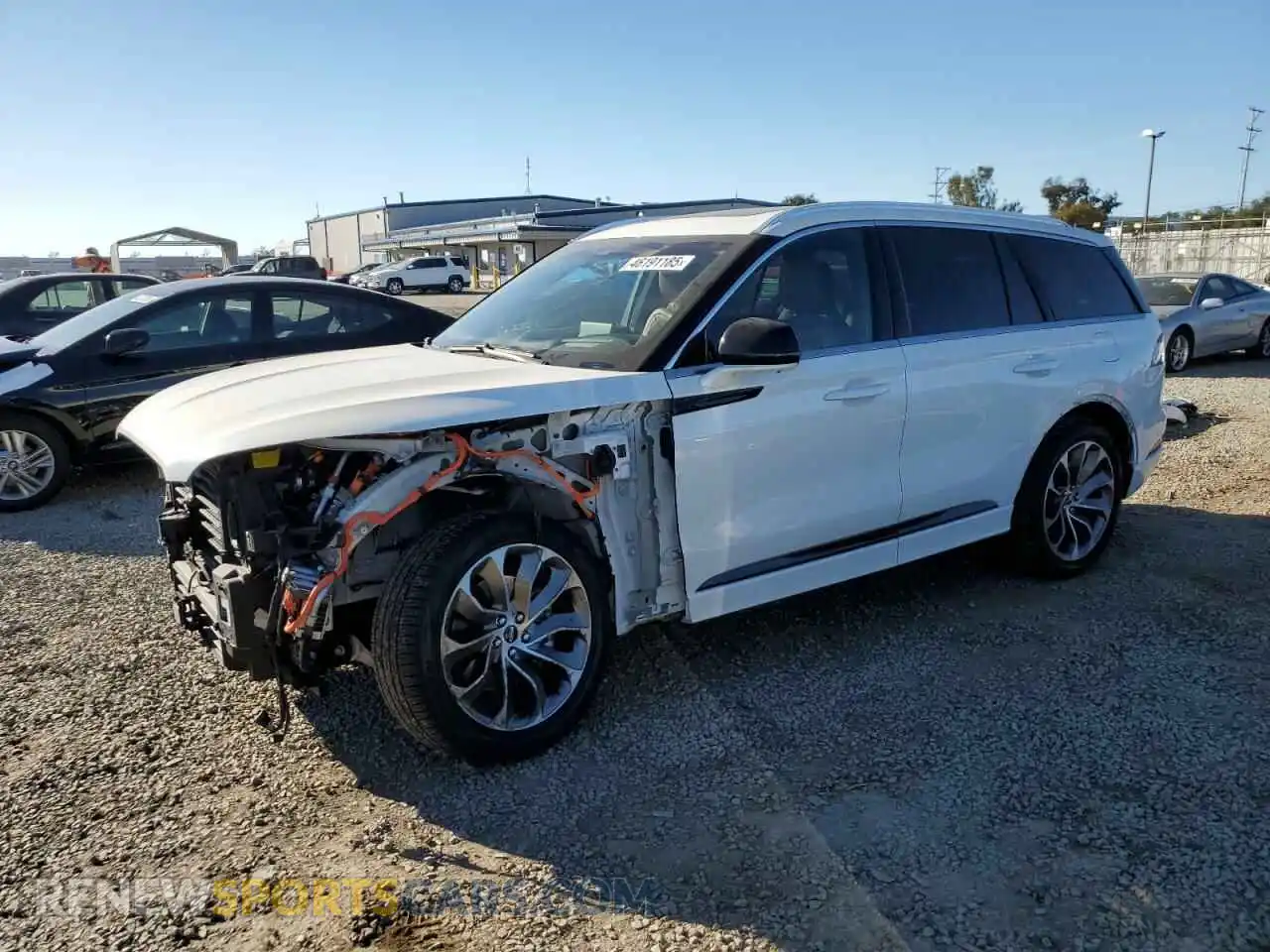1 Photograph of a damaged car 5LMYJ8XY3MNL01891 LINCOLN AVIATOR 2021