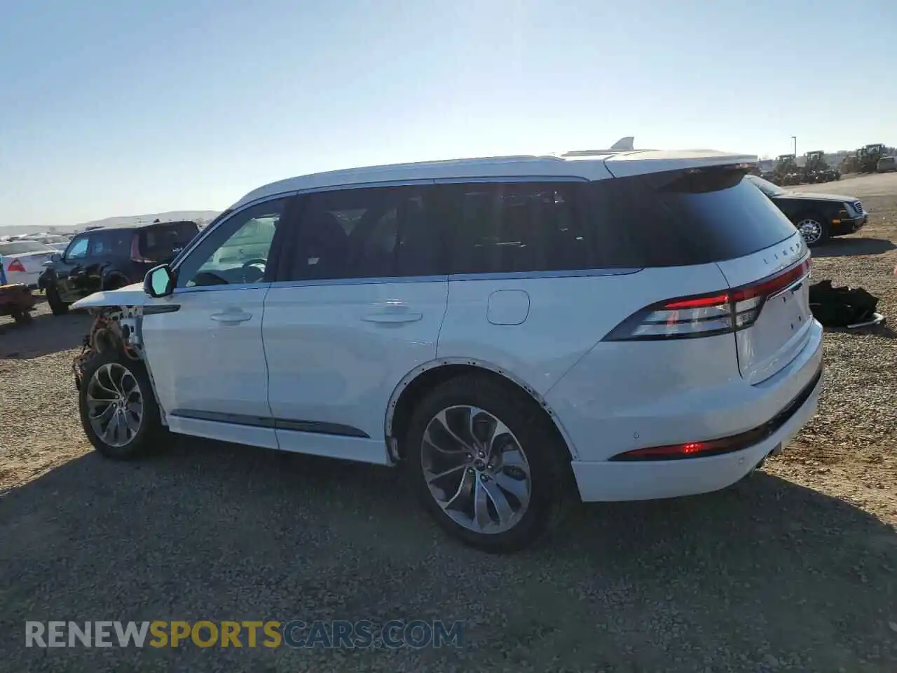 2 Photograph of a damaged car 5LMYJ8XY3MNL01891 LINCOLN AVIATOR 2021