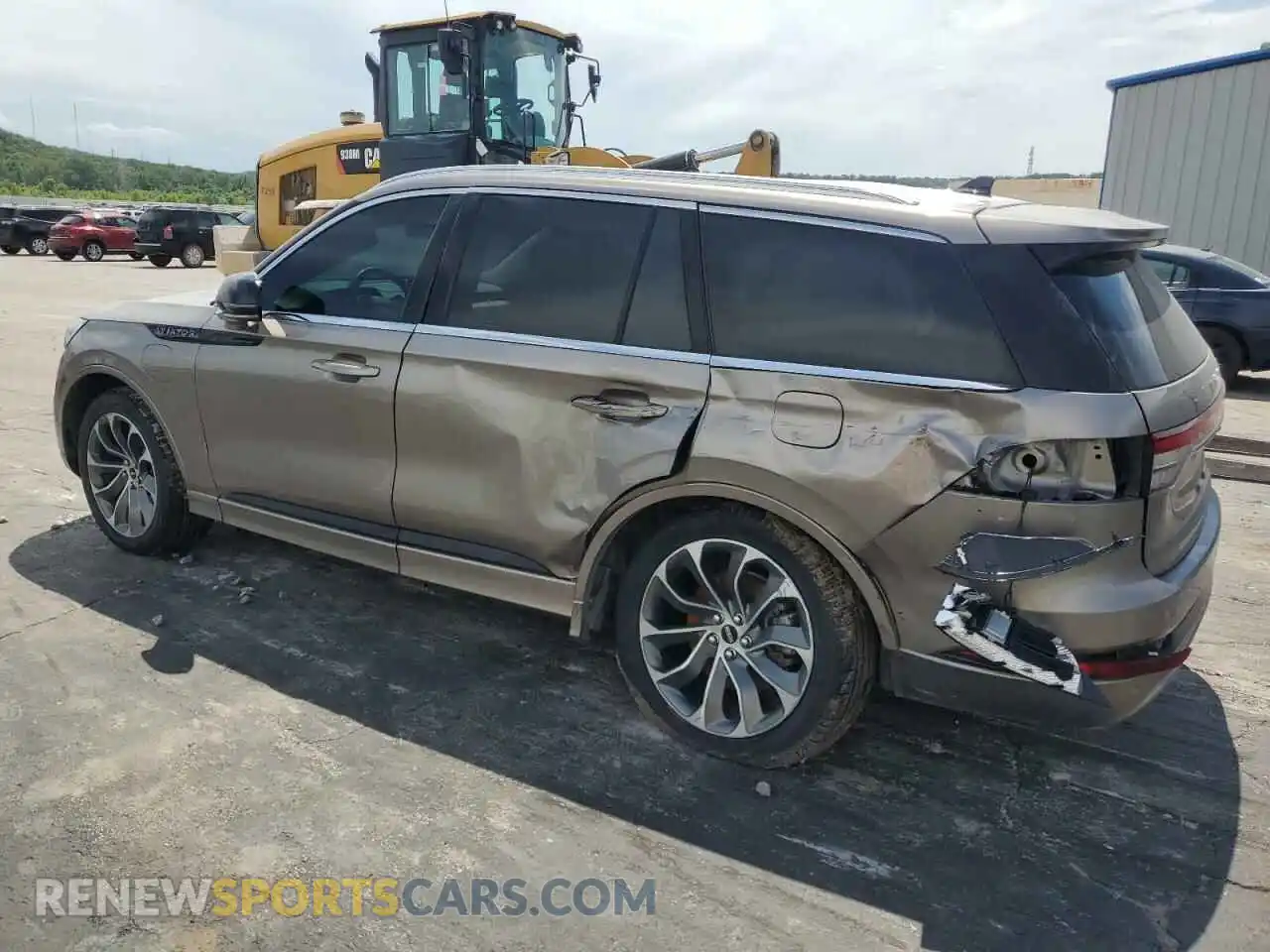 2 Photograph of a damaged car 5LMYJ8XY6MNL01108 LINCOLN AVIATOR 2021